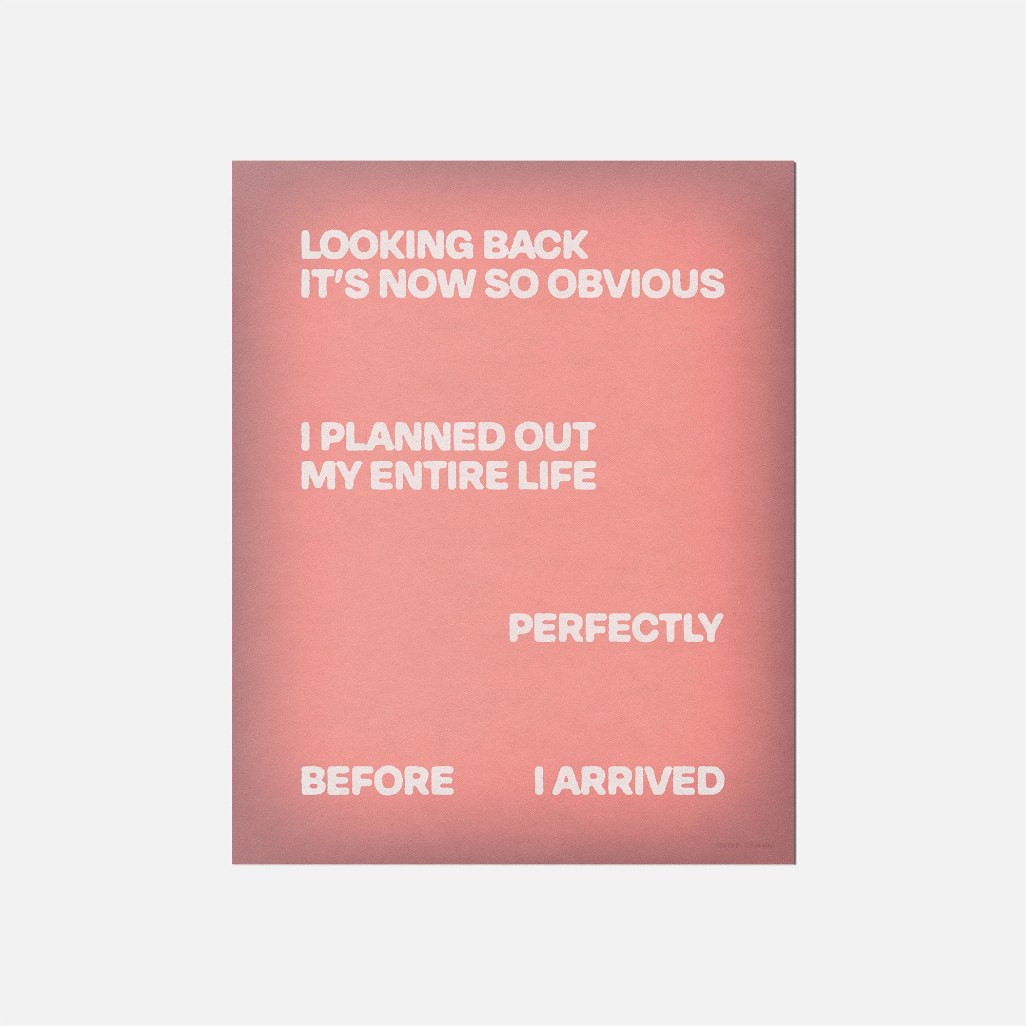 ARRIVED PRINT