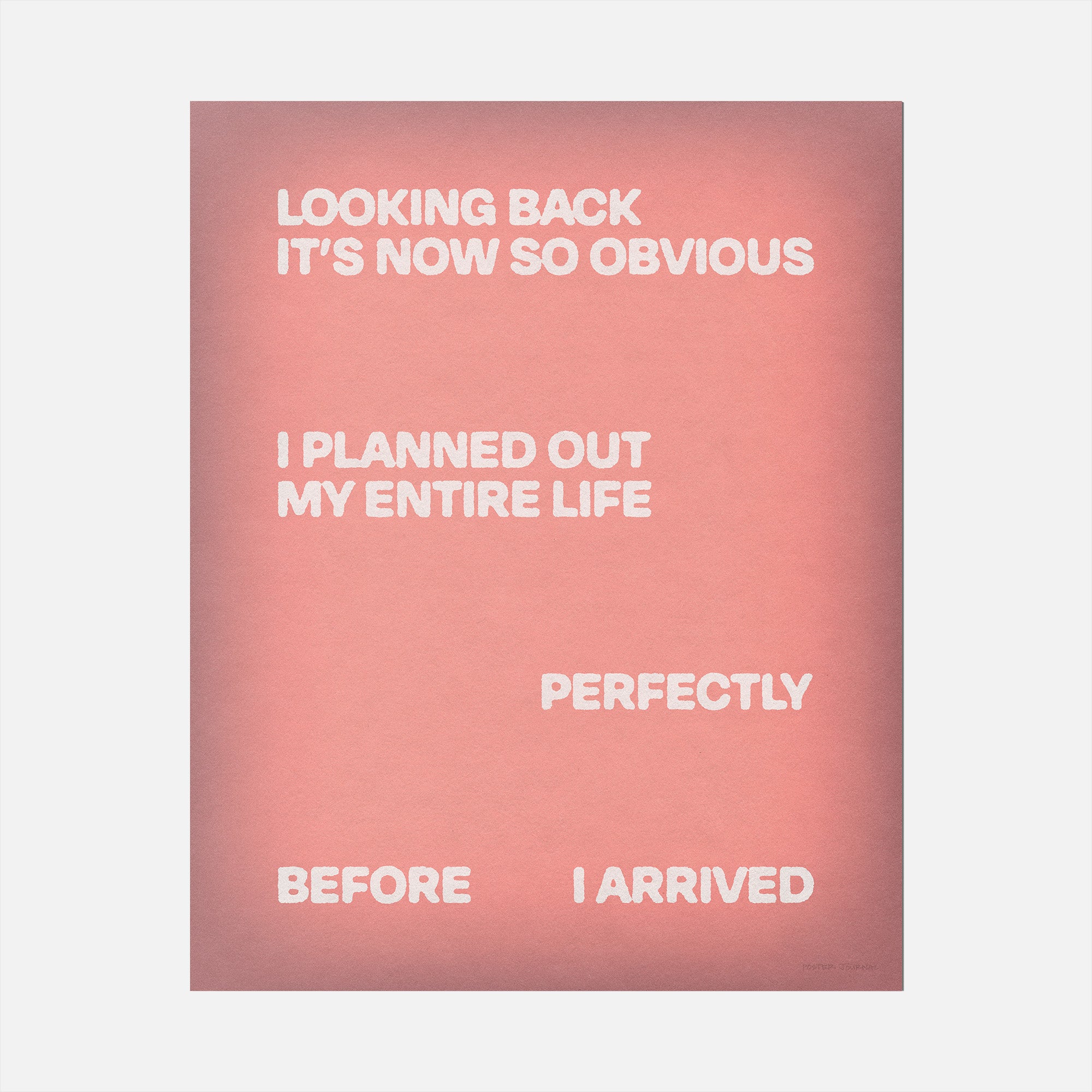 ARRIVED PRINT