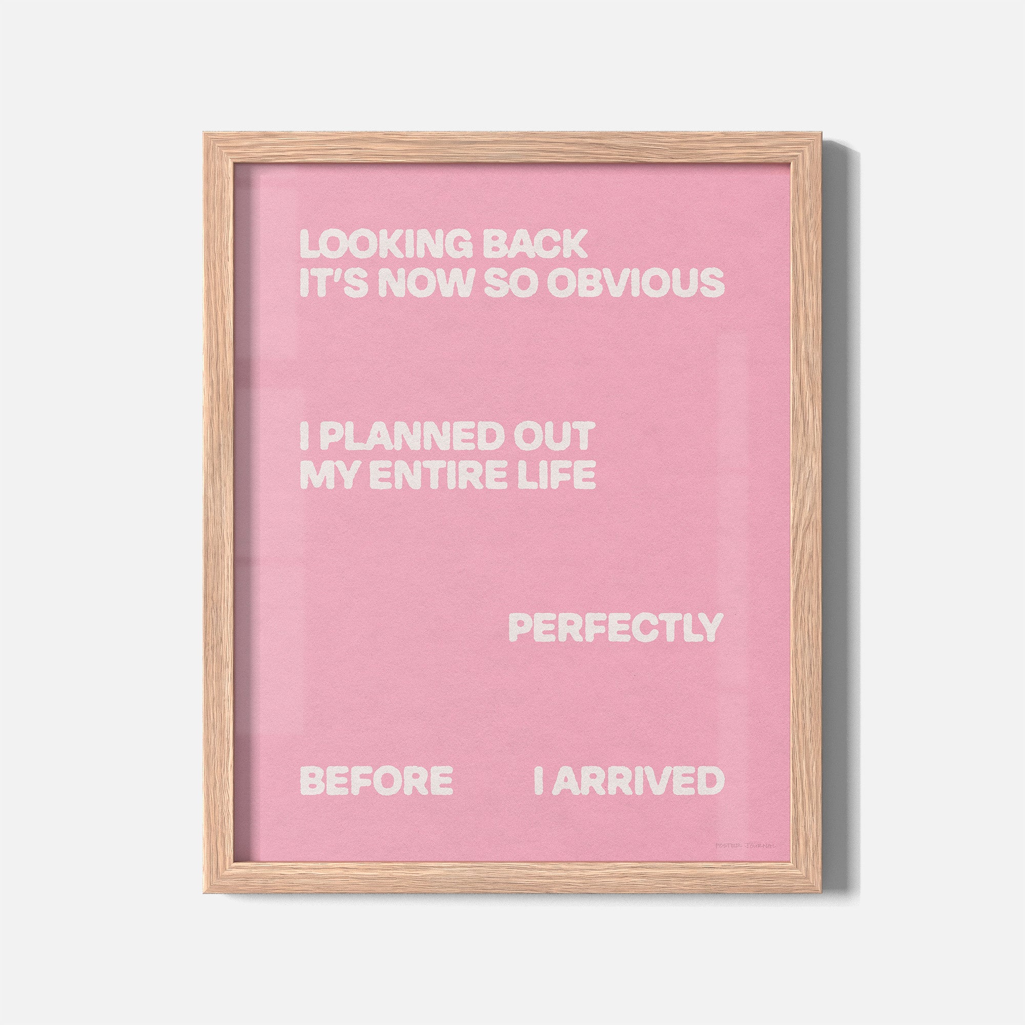 ARRIVED PRINT