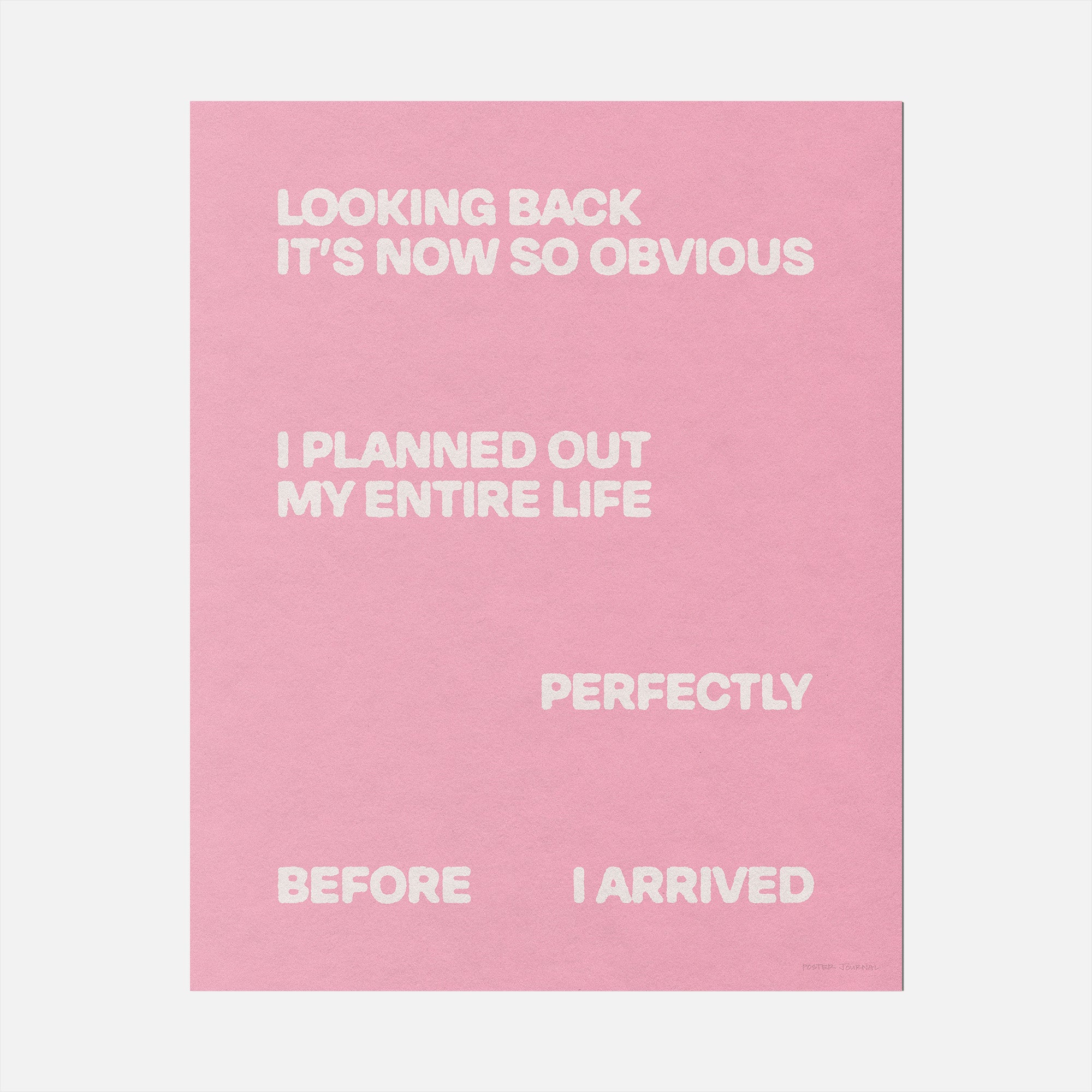 ARRIVED PRINT