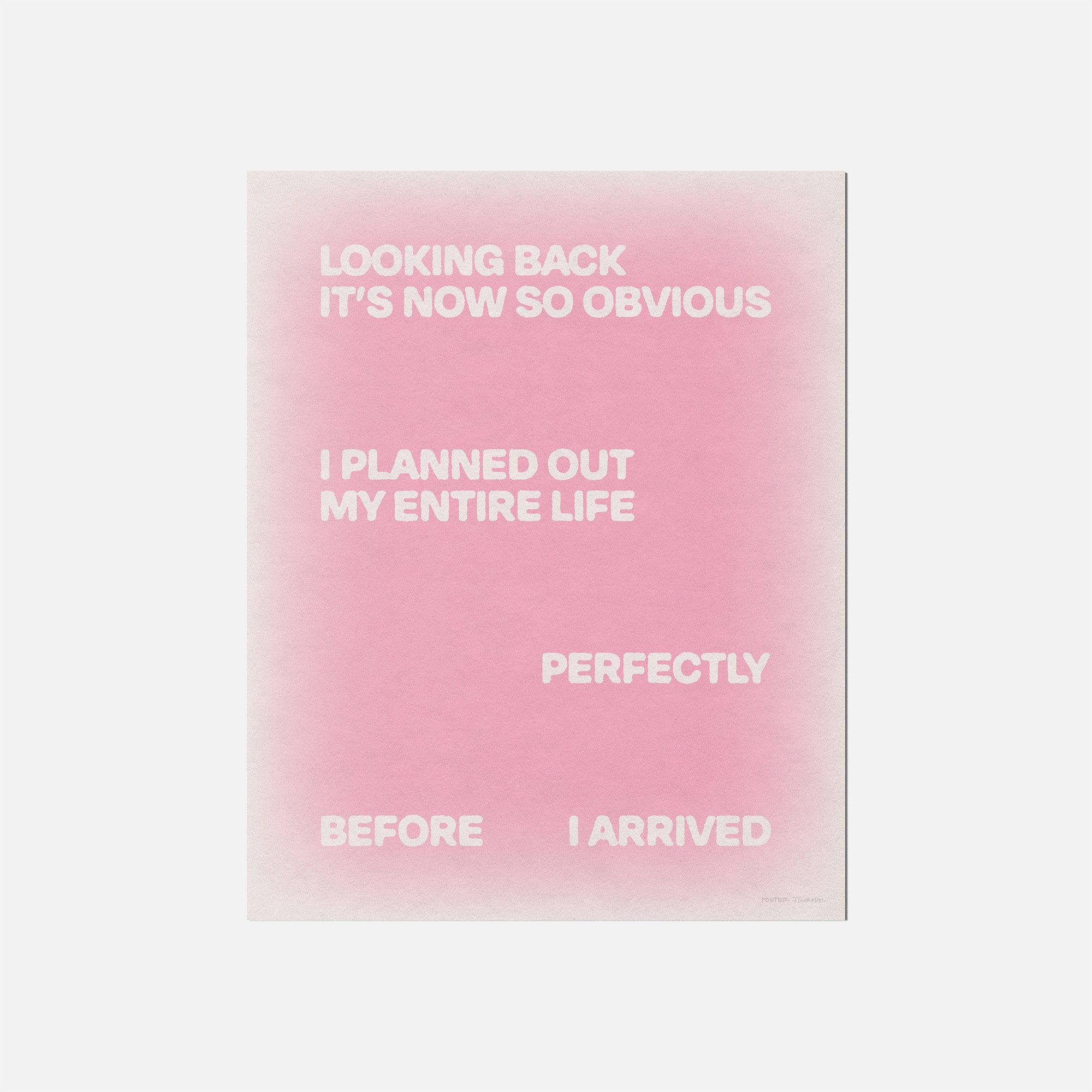 ARRIVED PRINT