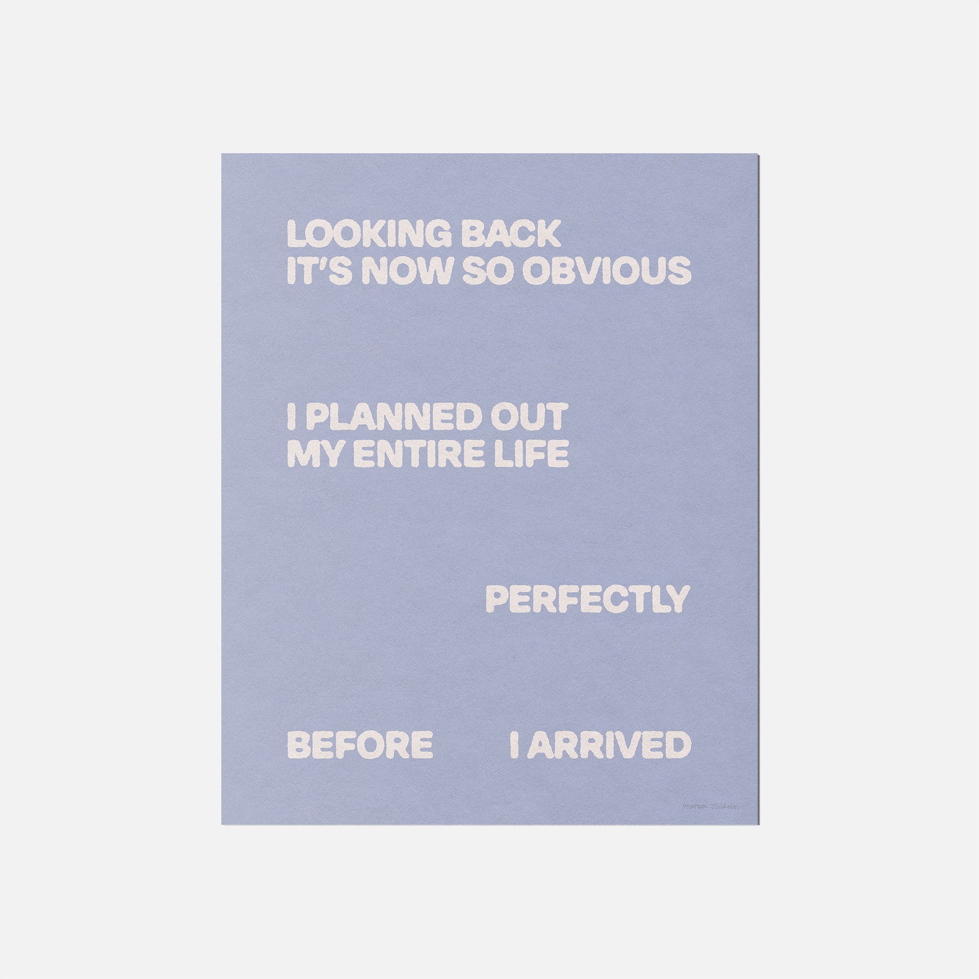 ARRIVED PRINT