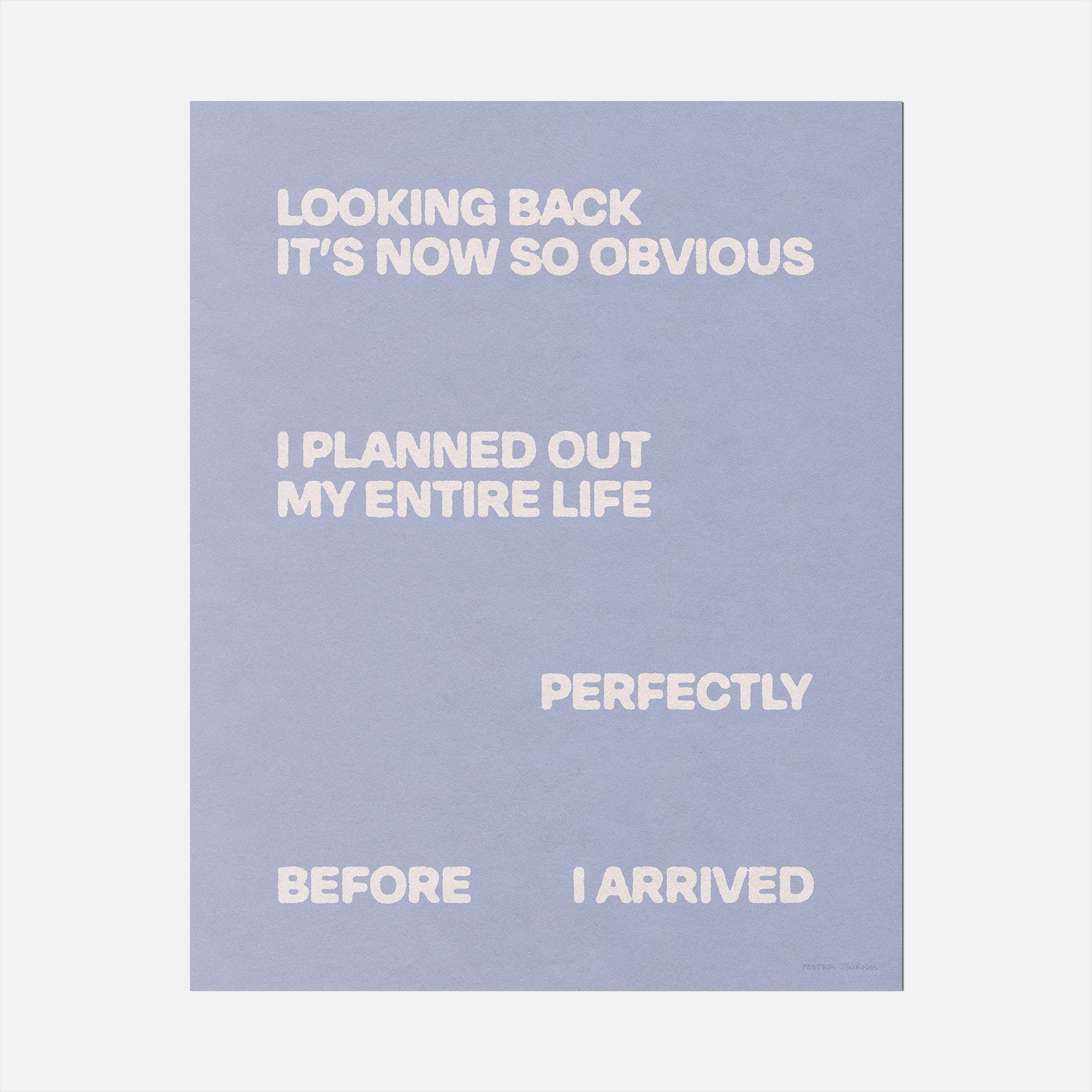ARRIVED PRINT