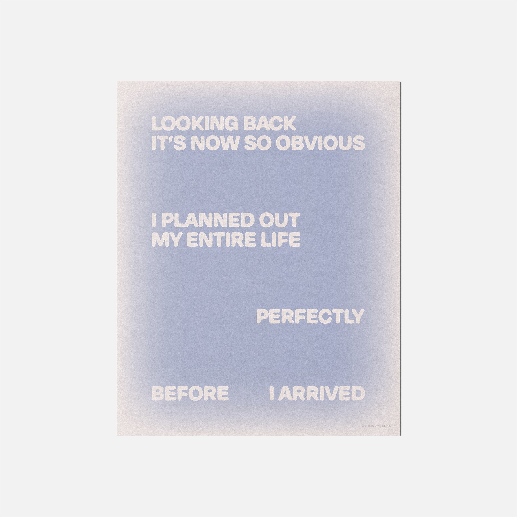 ARRIVED PRINT