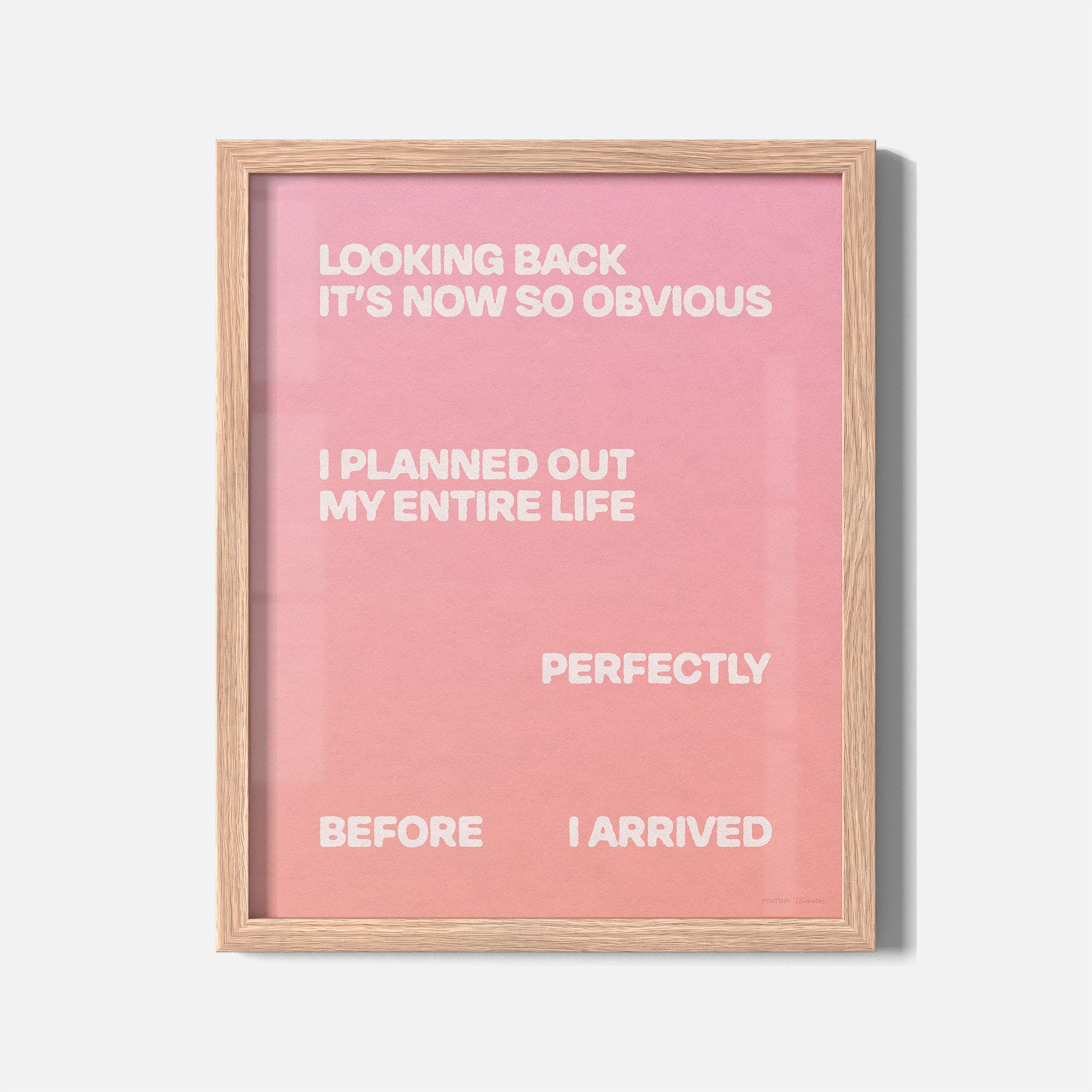 ARRIVED PRINT