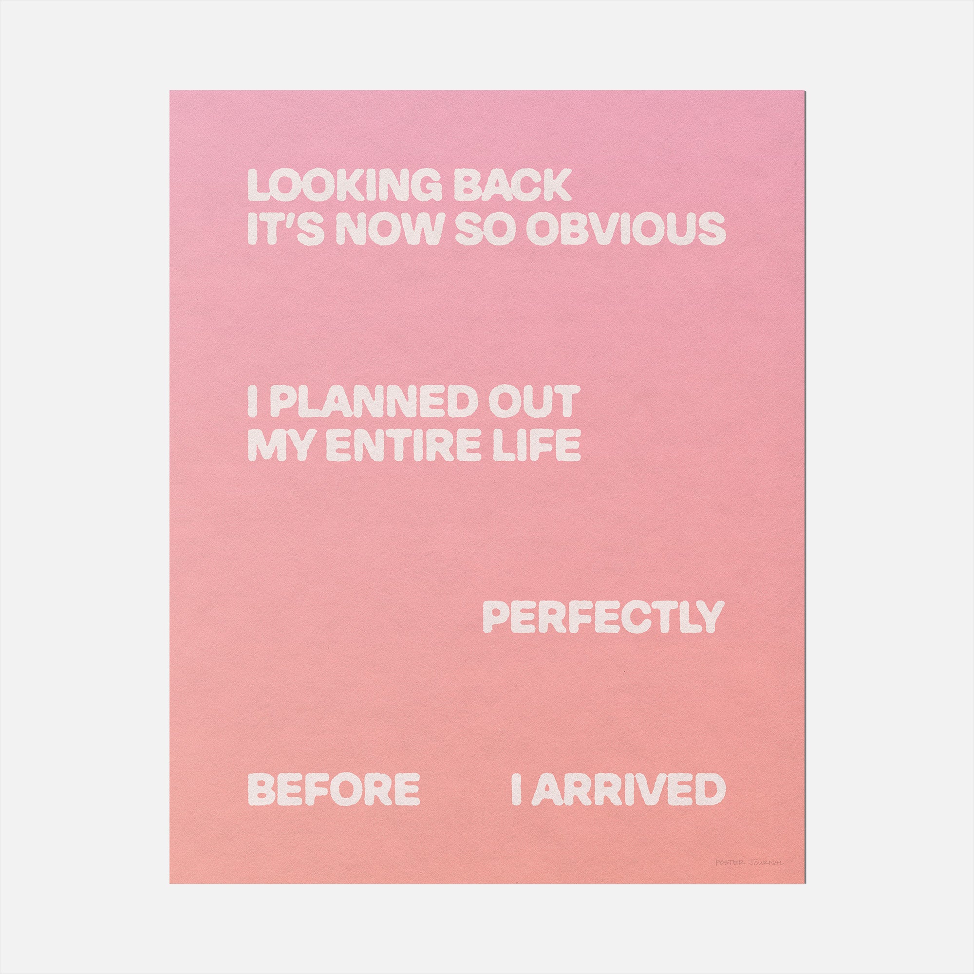 ARRIVED PRINT