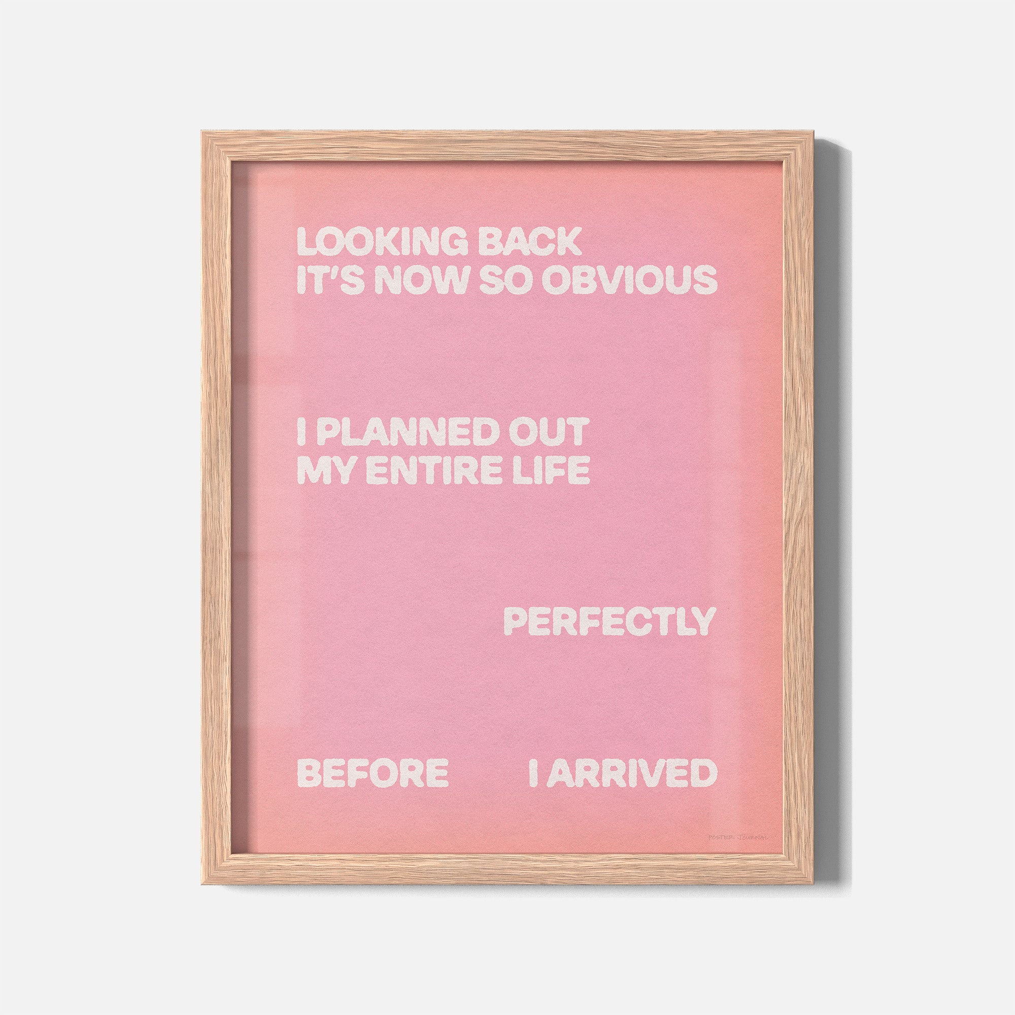 ARRIVED PRINT