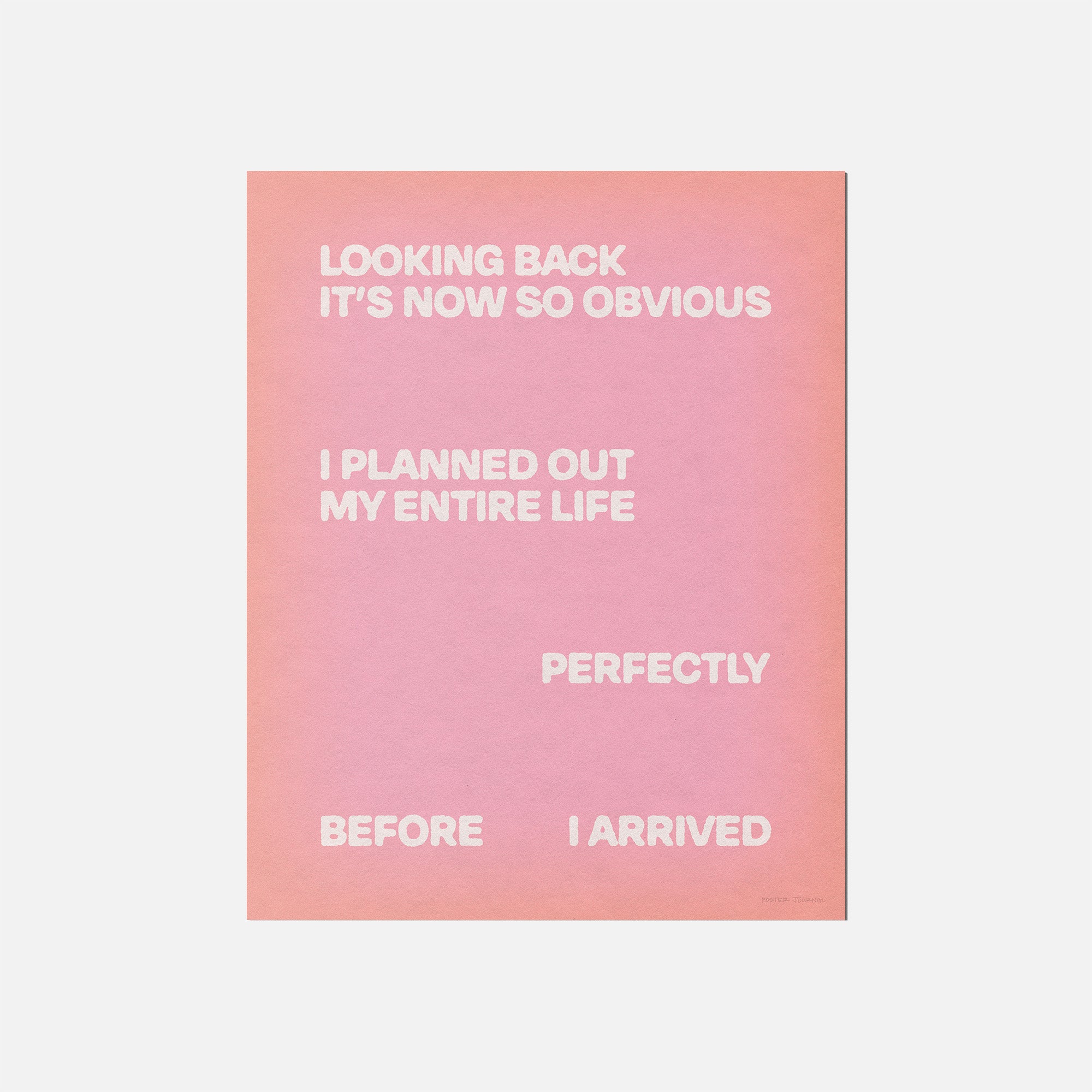 ARRIVED PRINT