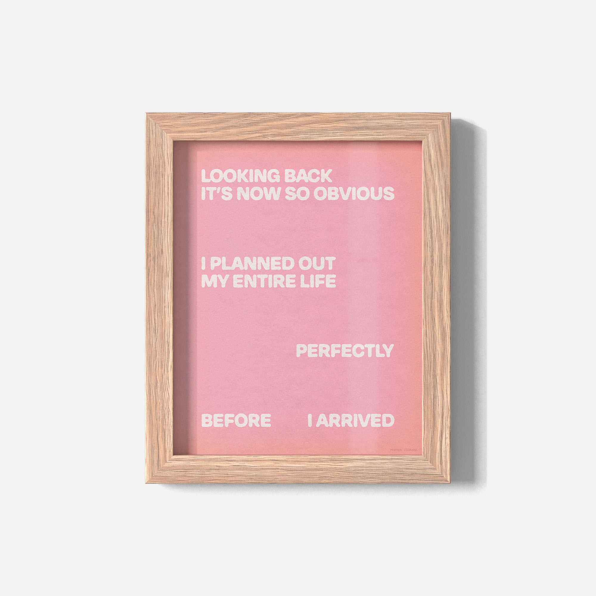 ARRIVED PRINT
