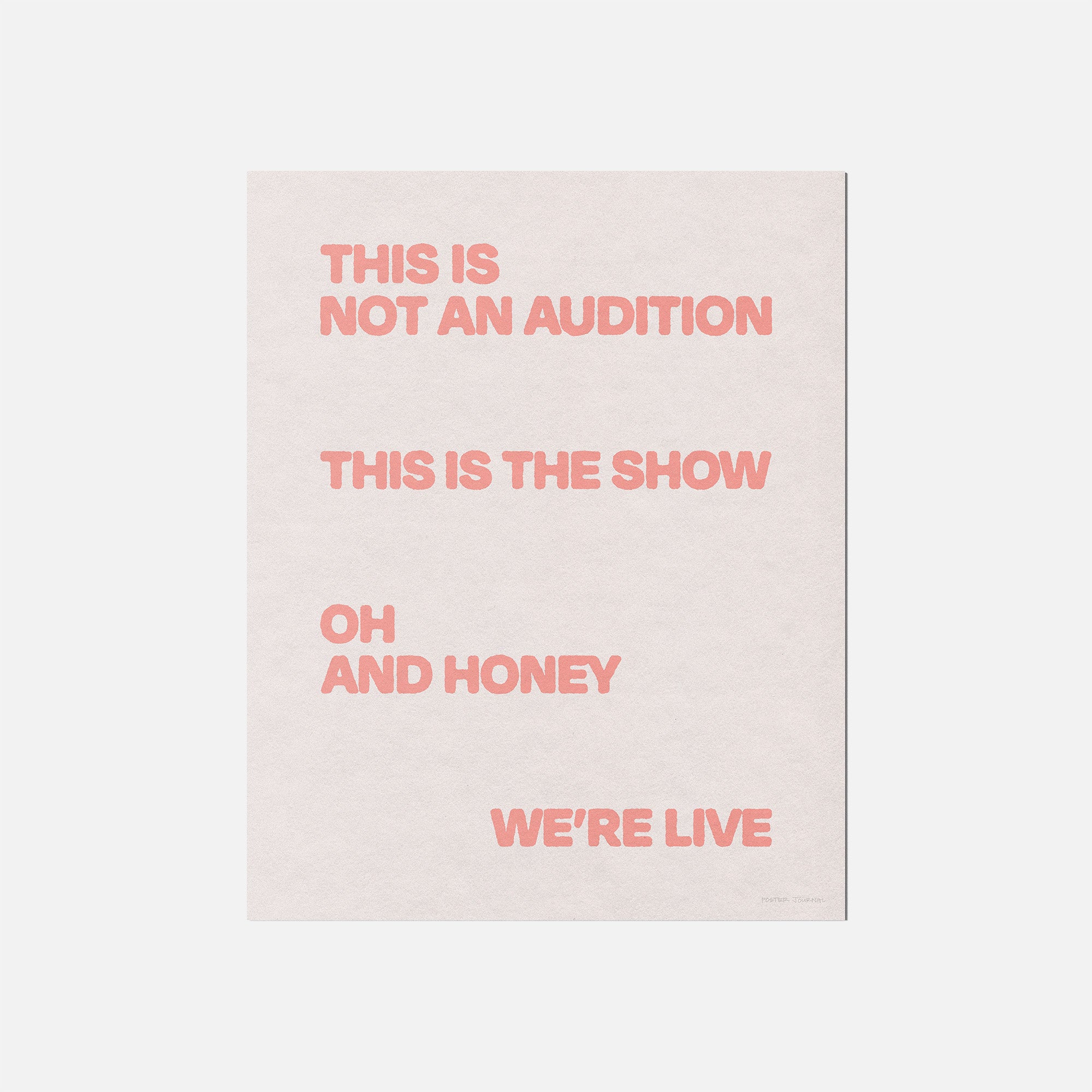AUDITION PRINT