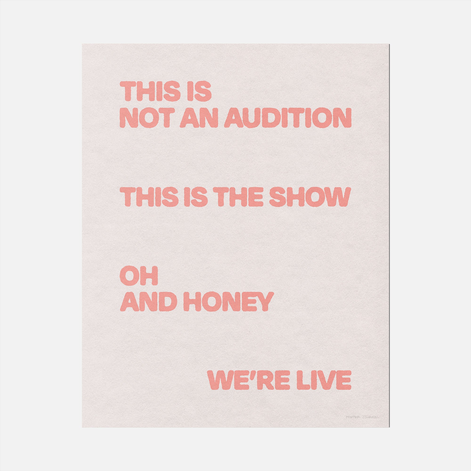 AUDITION PRINT