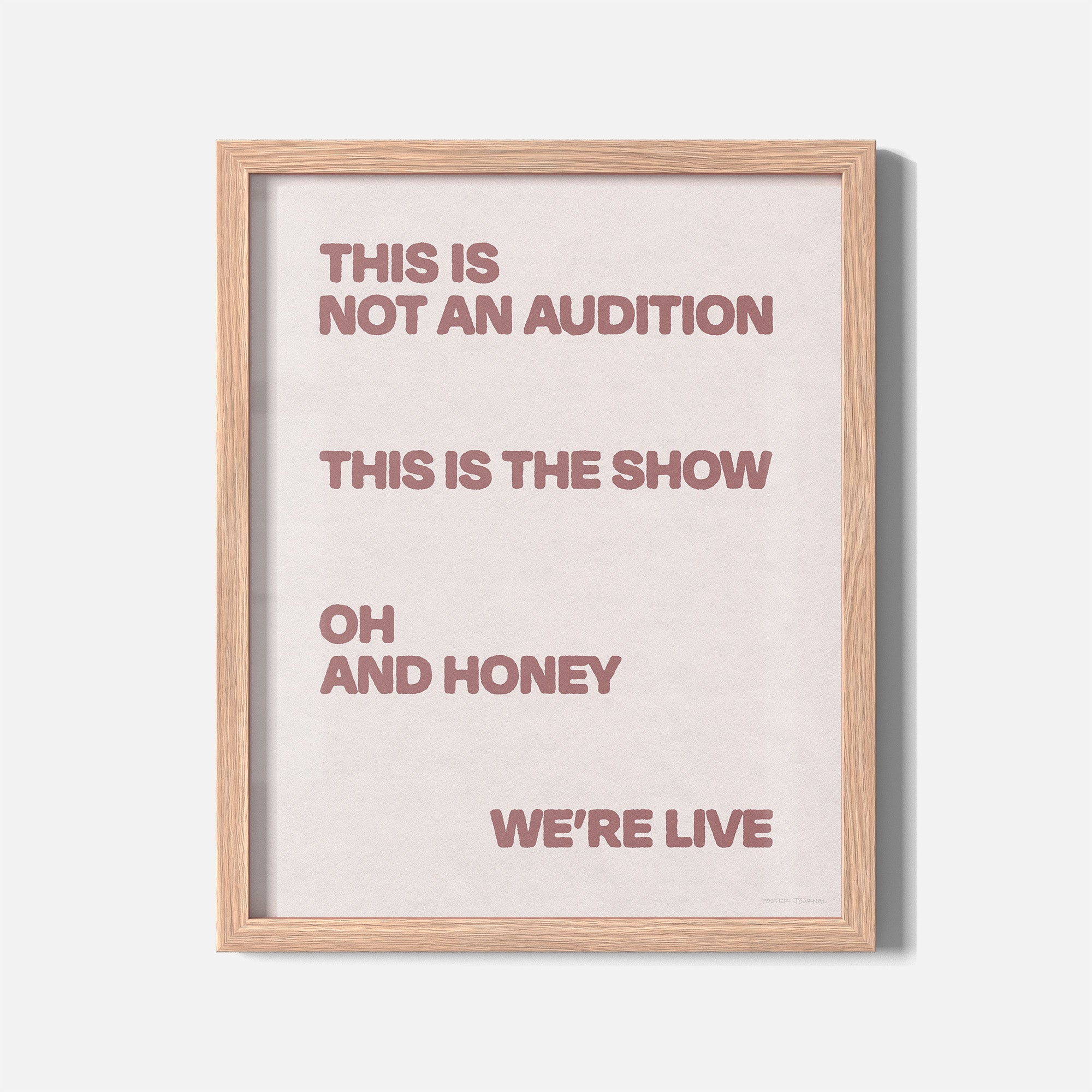 AUDITION PRINT