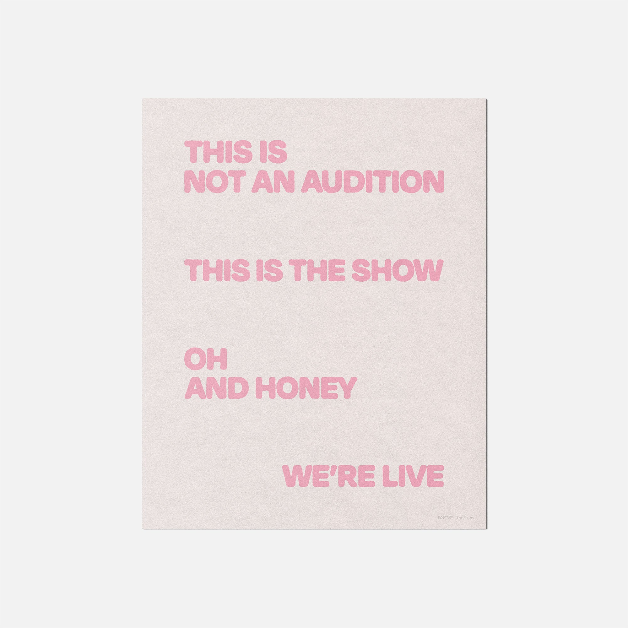 AUDITION PRINT