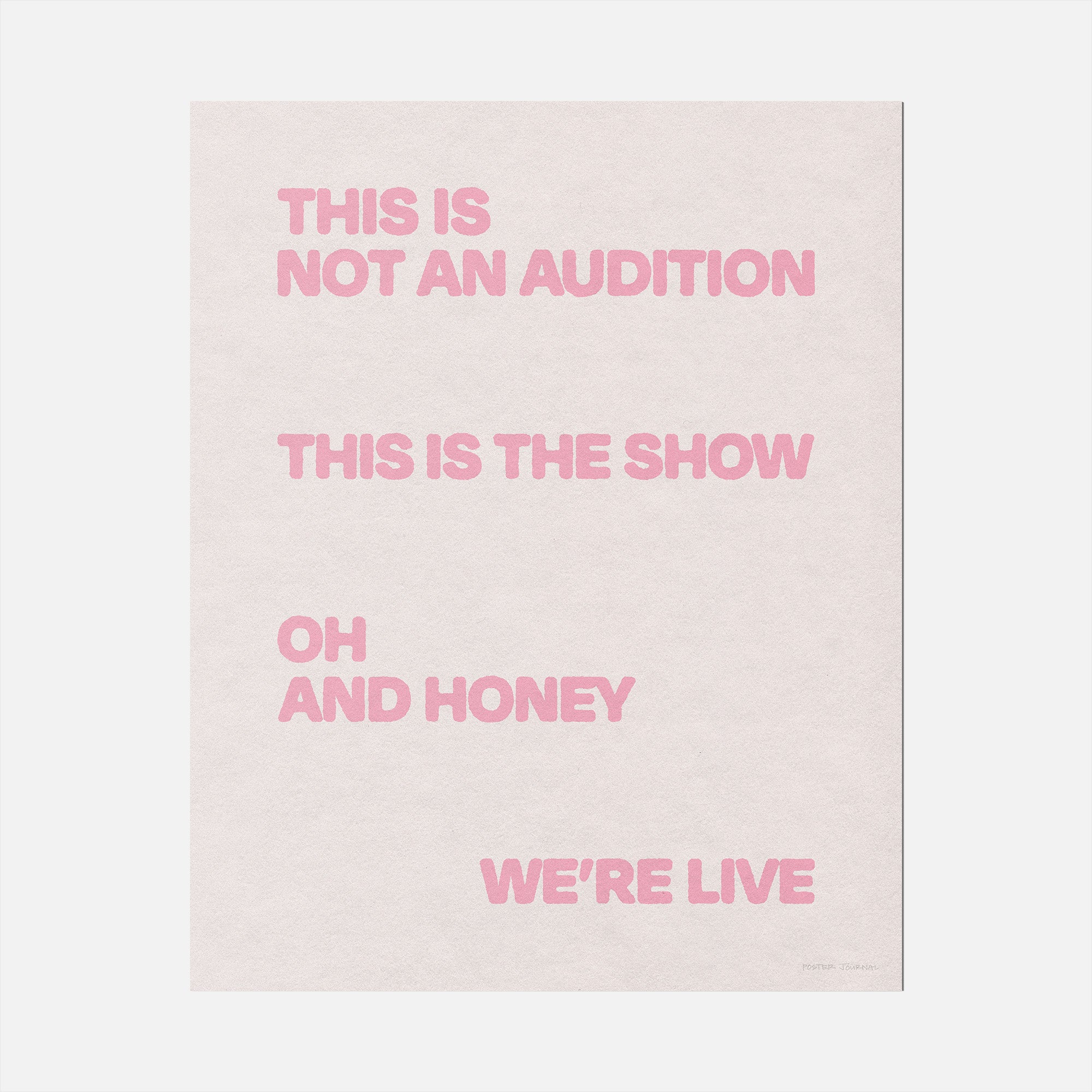 AUDITION PRINT