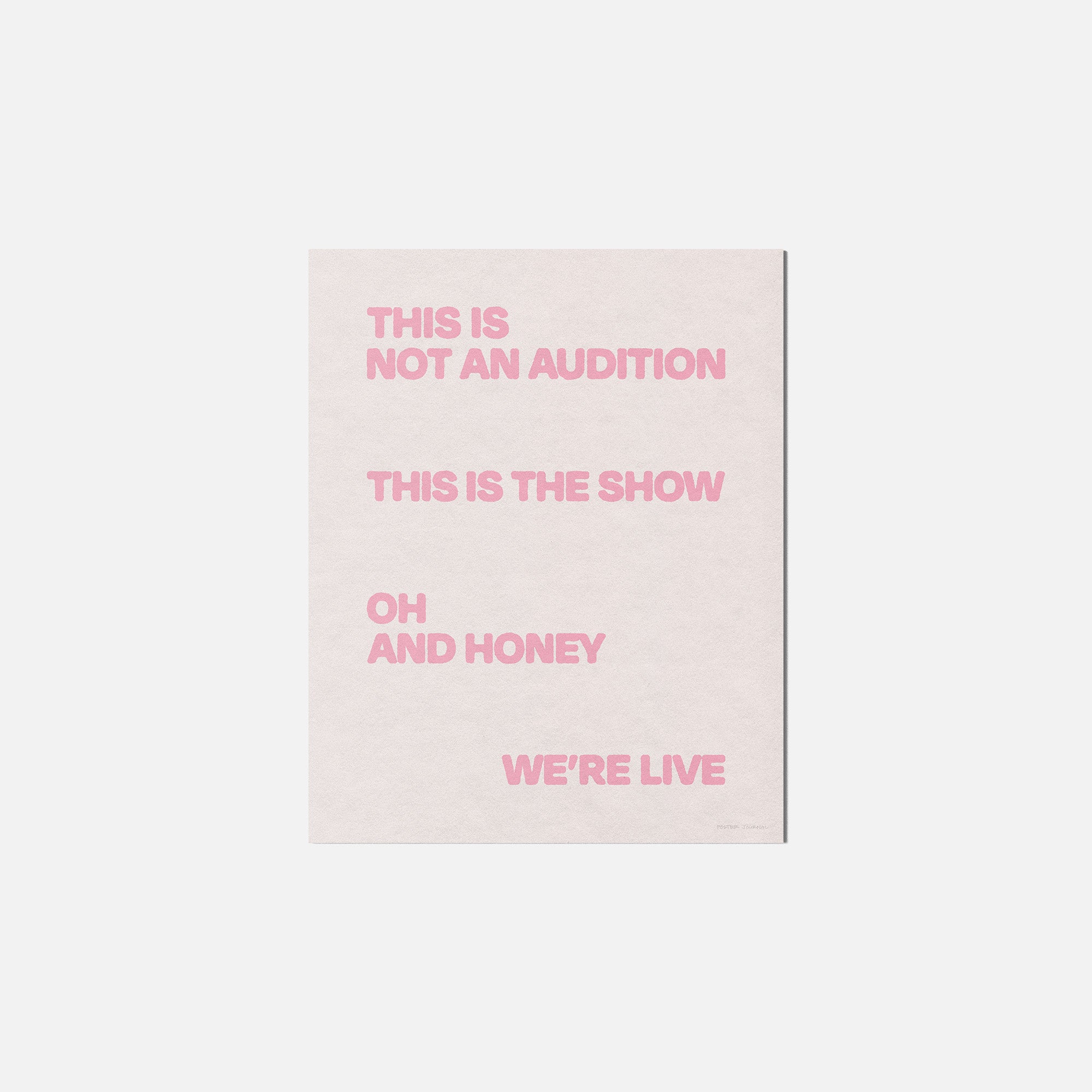 AUDITION PRINT