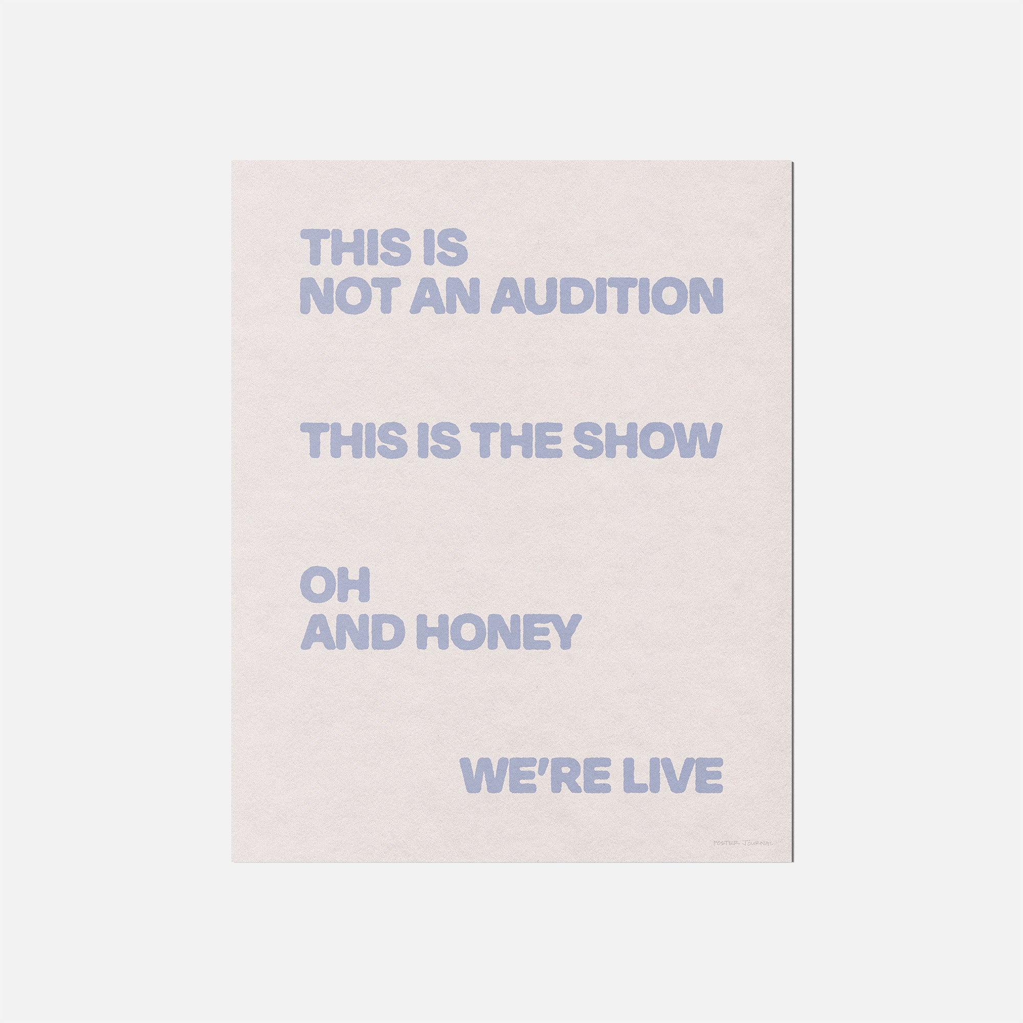 AUDITION PRINT
