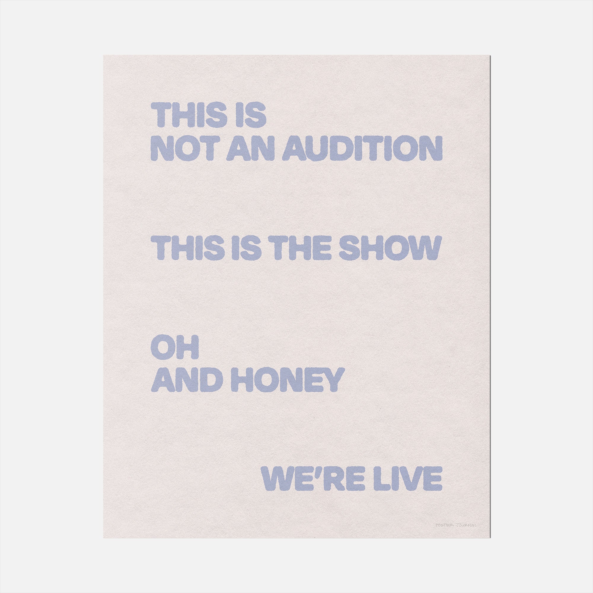 AUDITION PRINT
