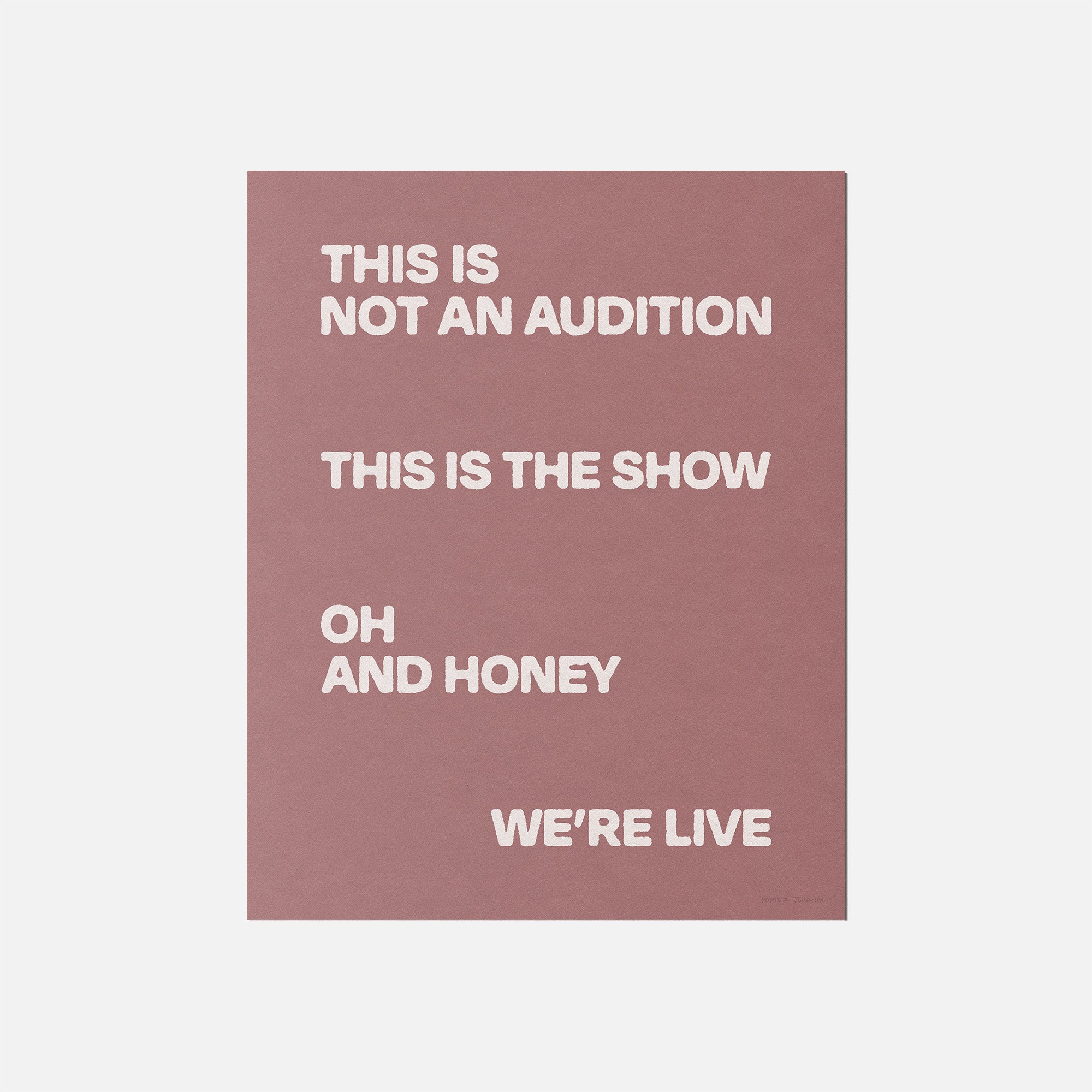 AUDITION PRINT