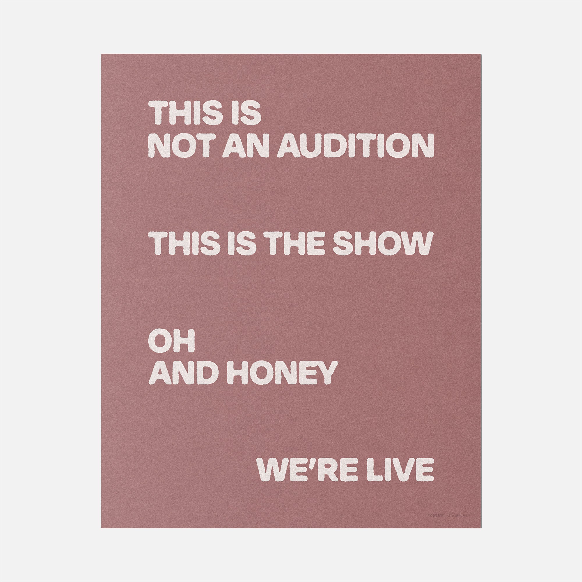 AUDITION PRINT