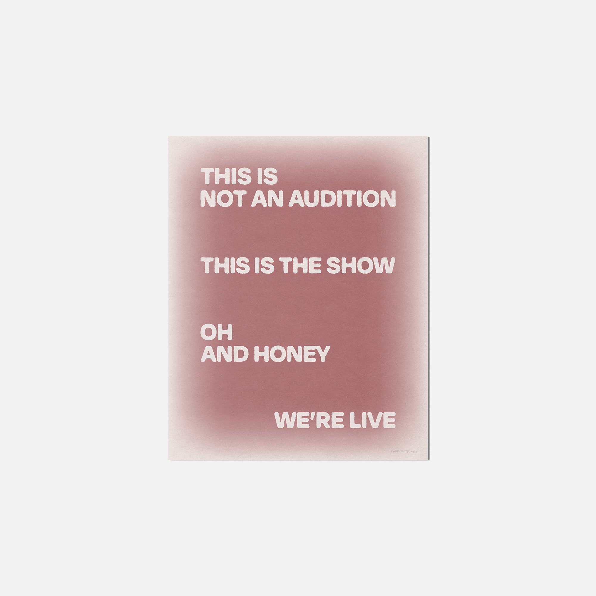 AUDITION PRINT