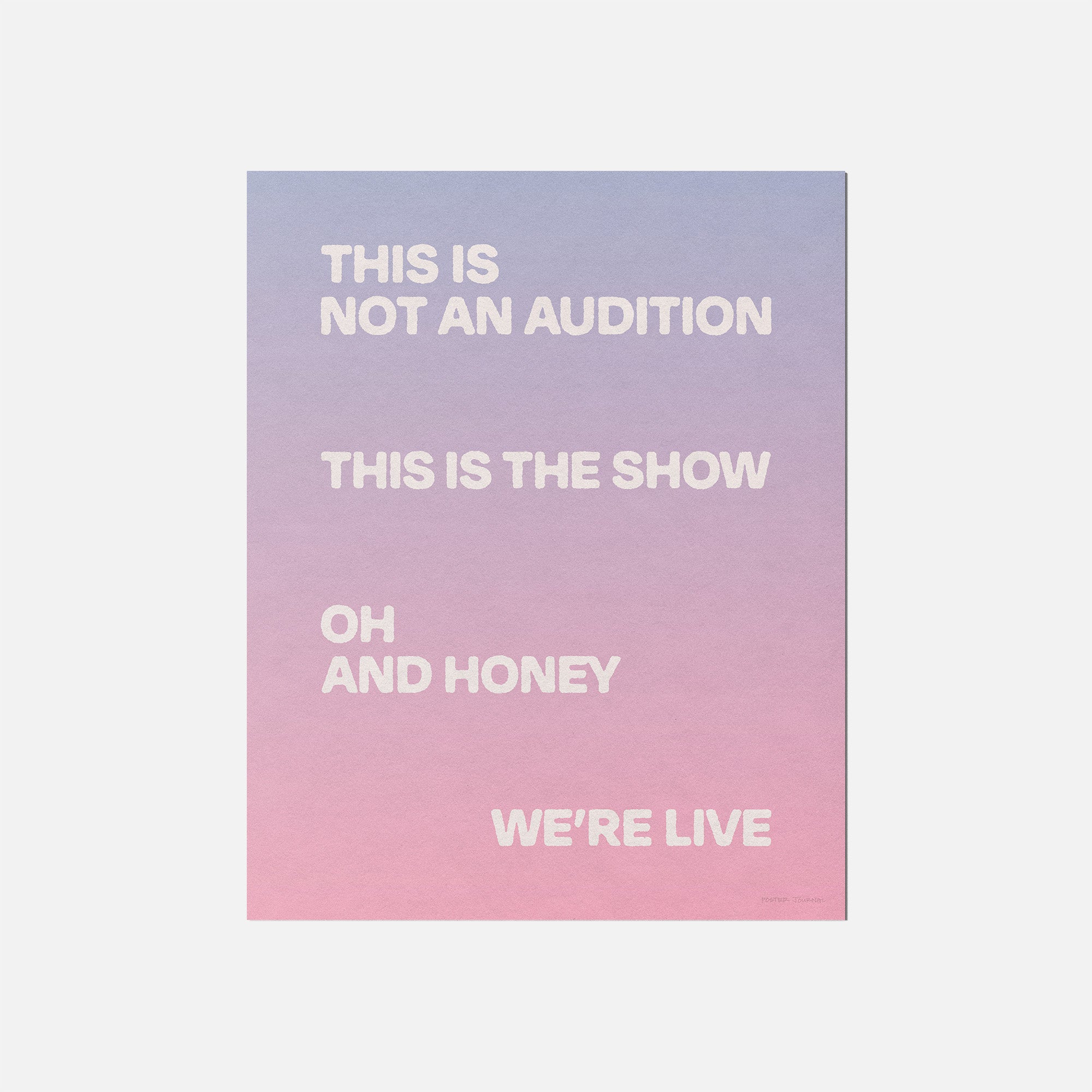 AUDITION PRINT