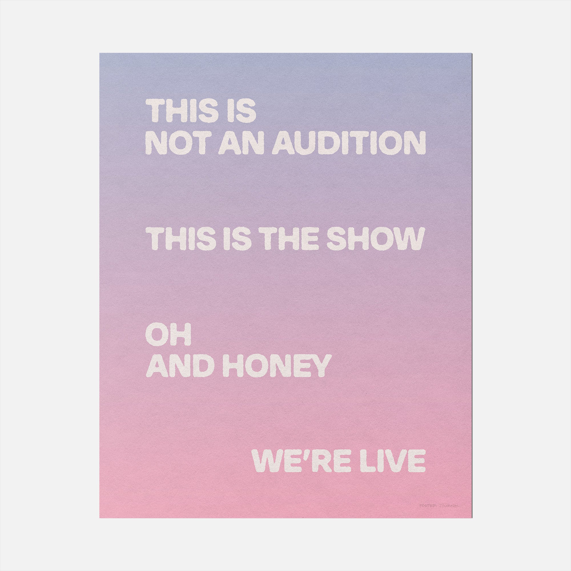 AUDITION PRINT
