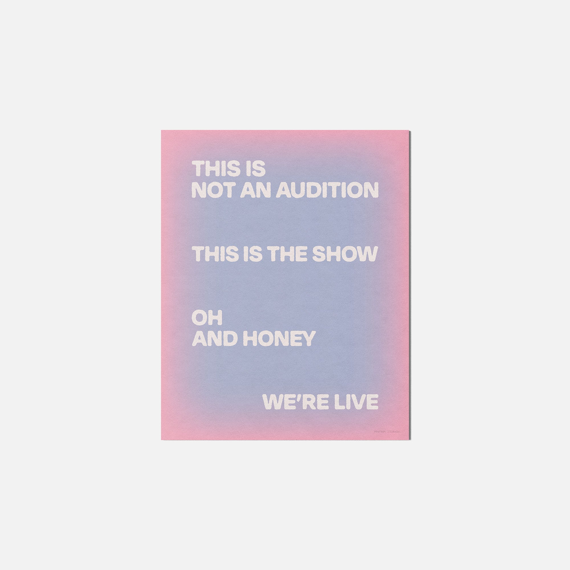 AUDITION PRINT