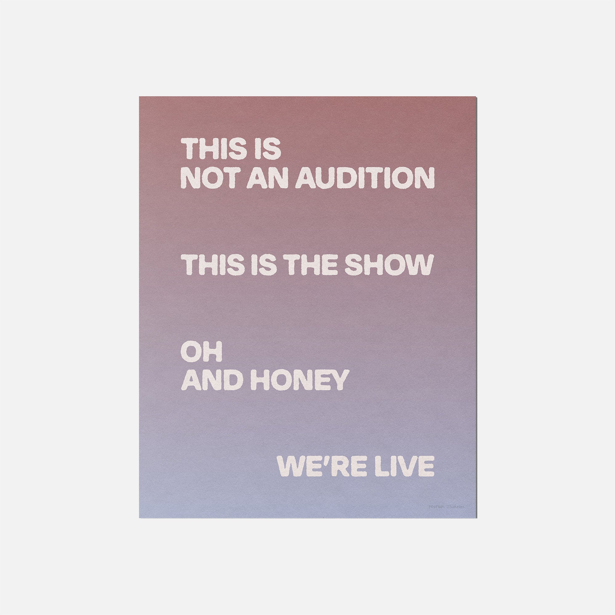 AUDITION PRINT