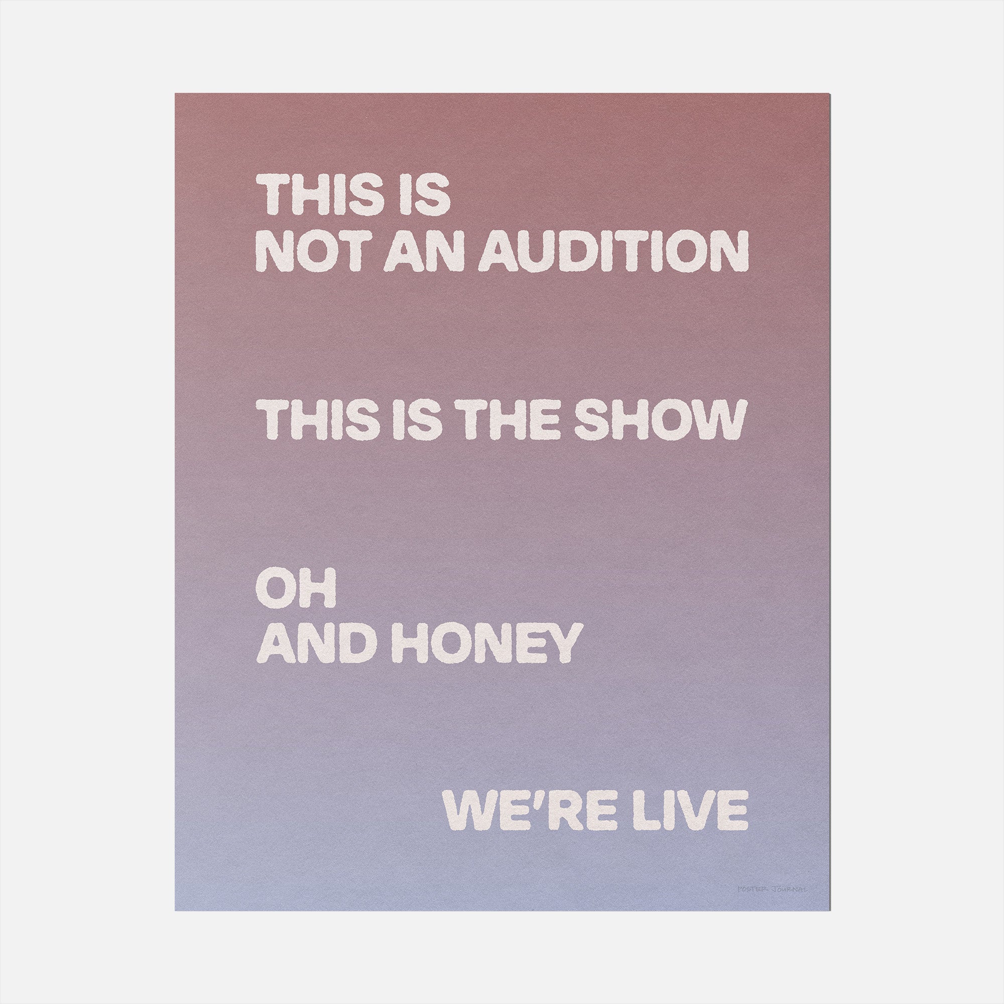AUDITION PRINT