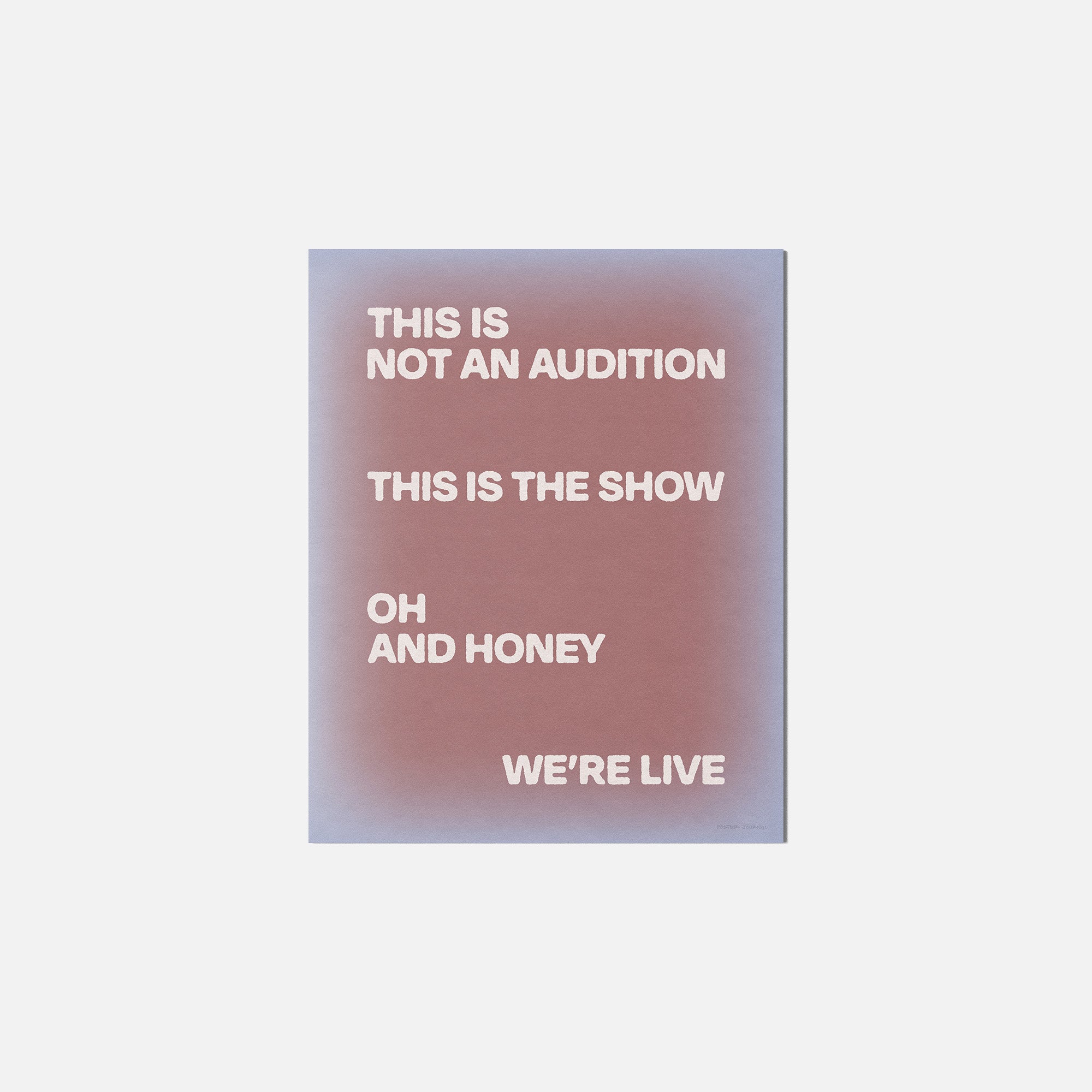 AUDITION PRINT