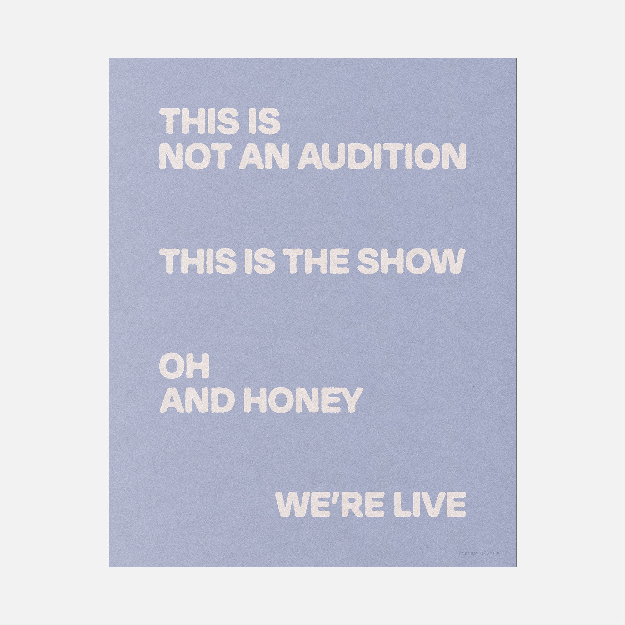AUDITION PRINT