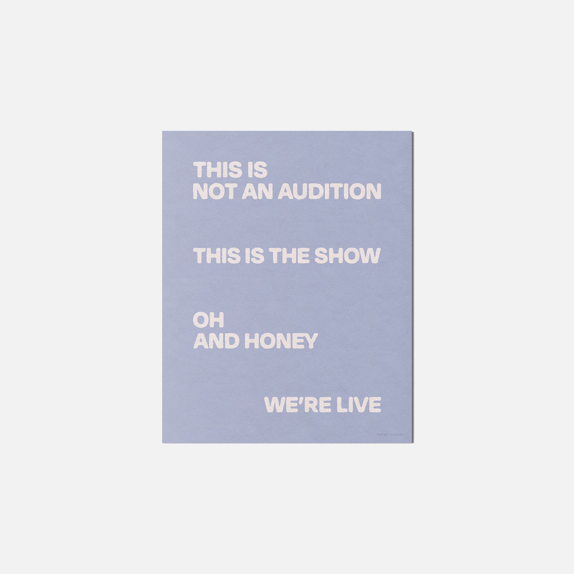 AUDITION PRINT