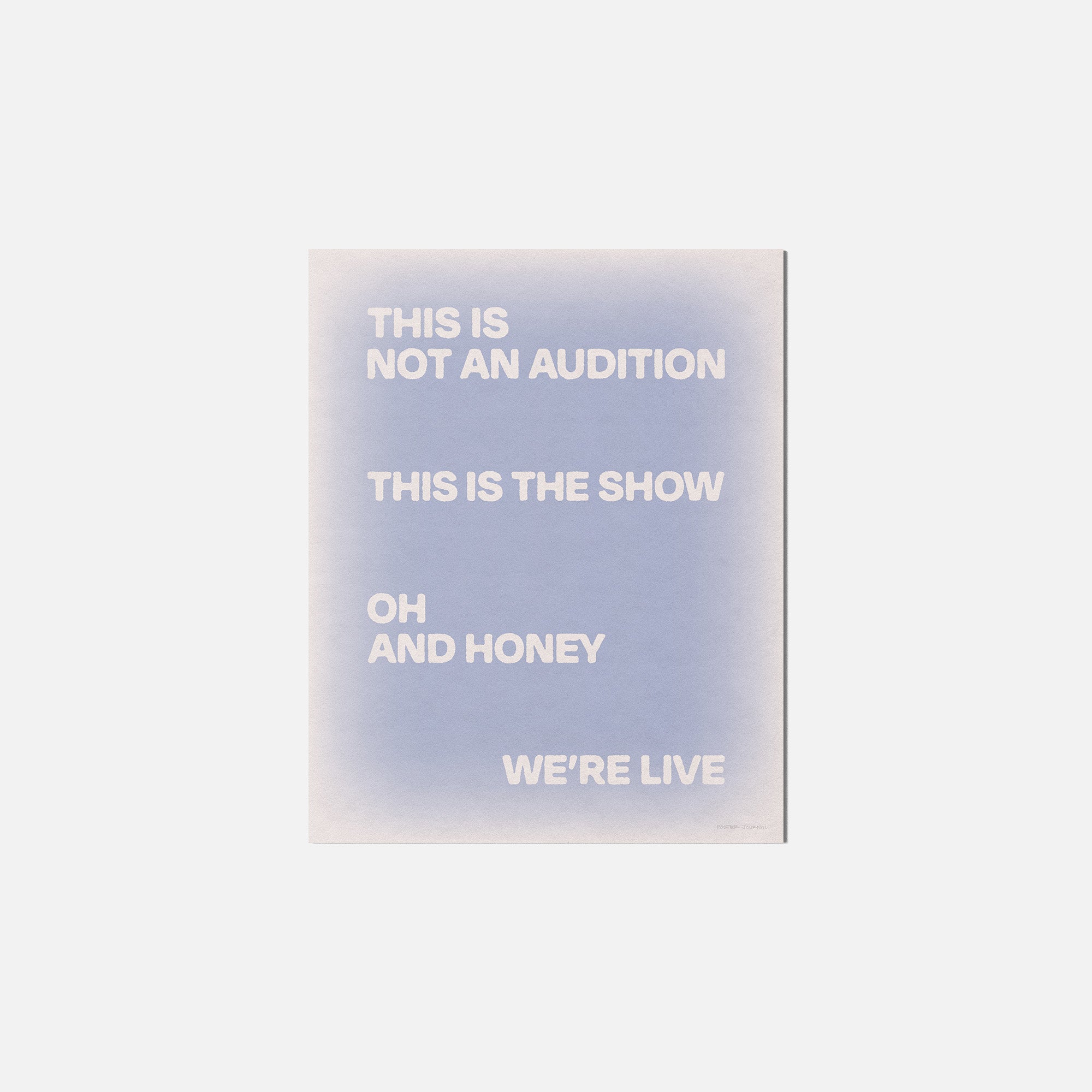 AUDITION PRINT
