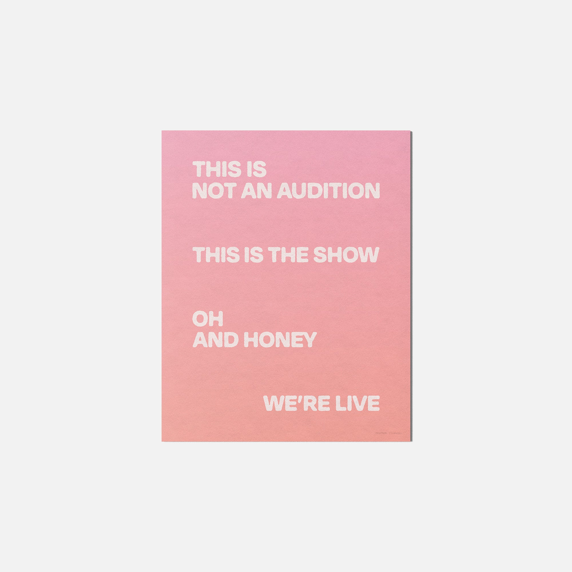 AUDITION PRINT