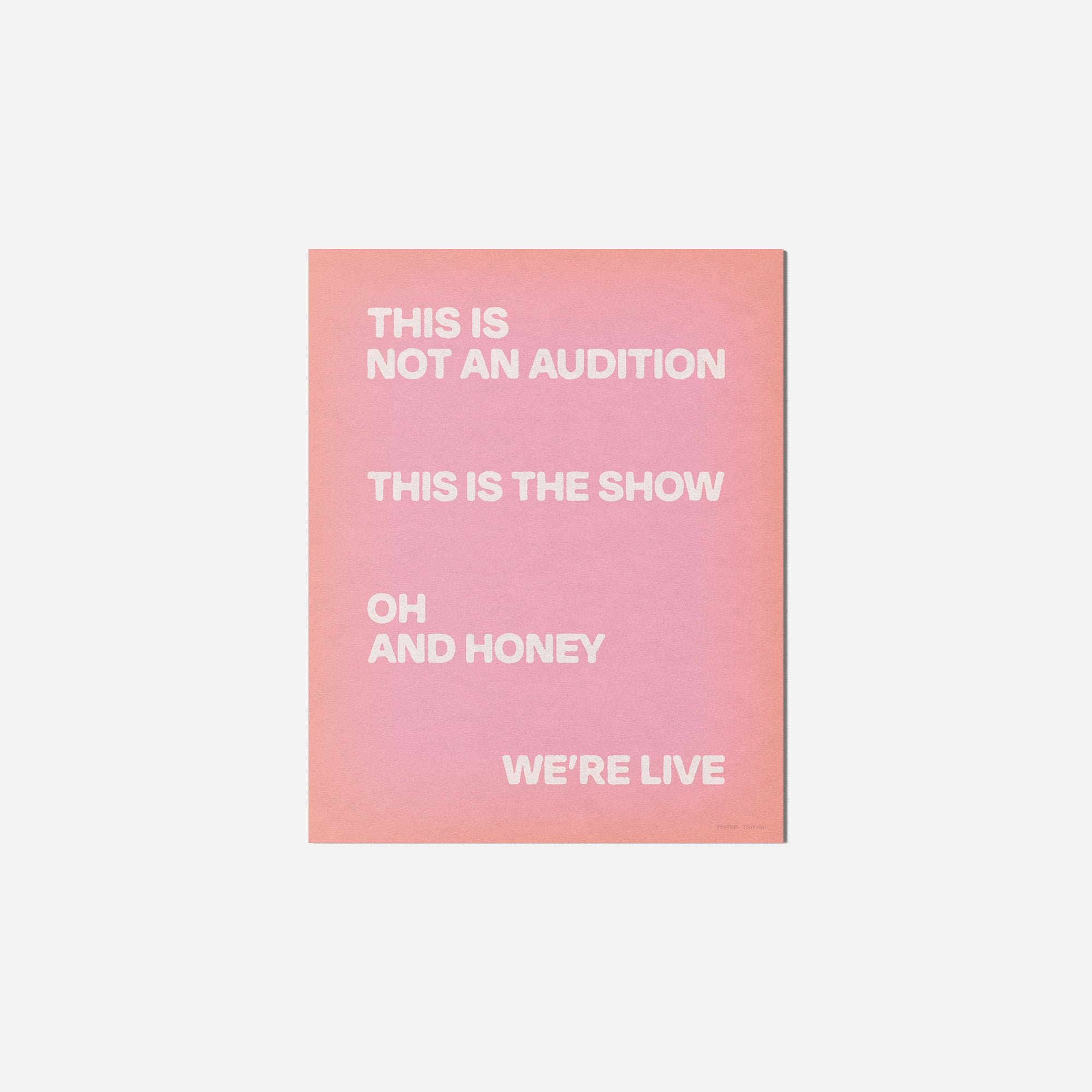 AUDITION PRINT