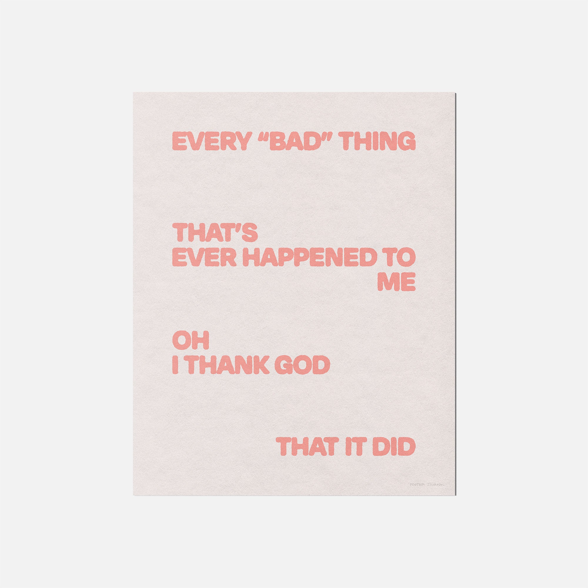 BAD PRINT