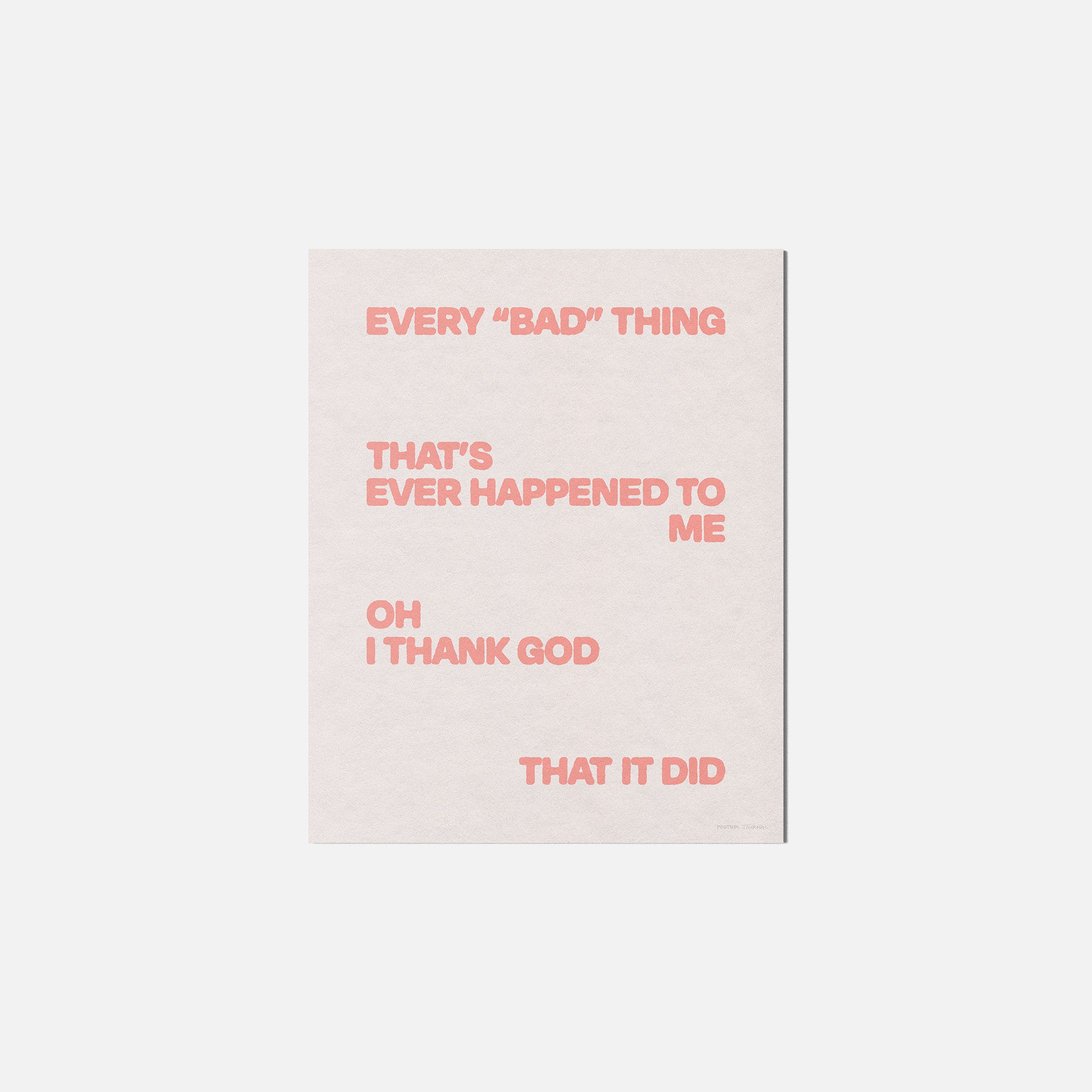 BAD PRINT
