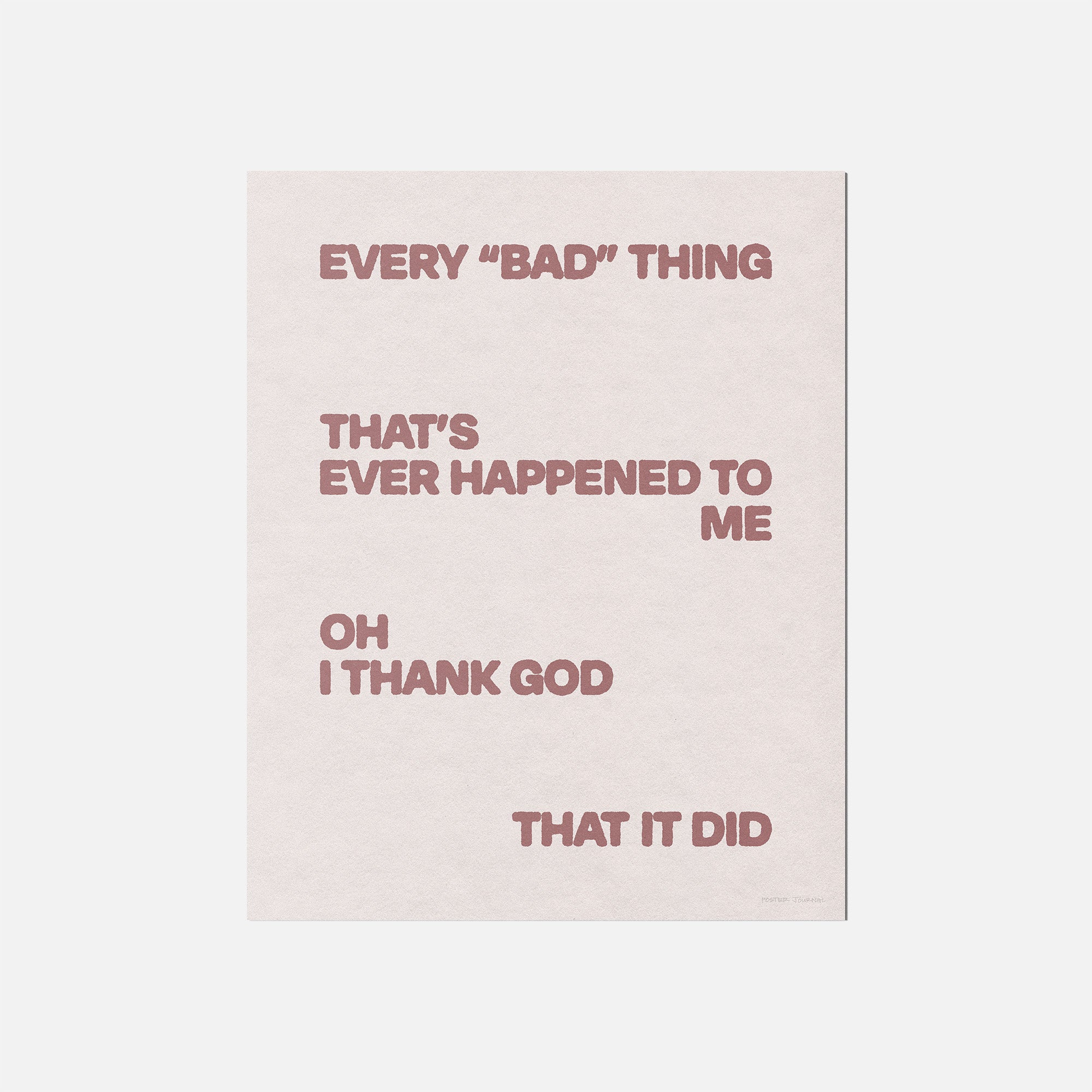 BAD PRINT