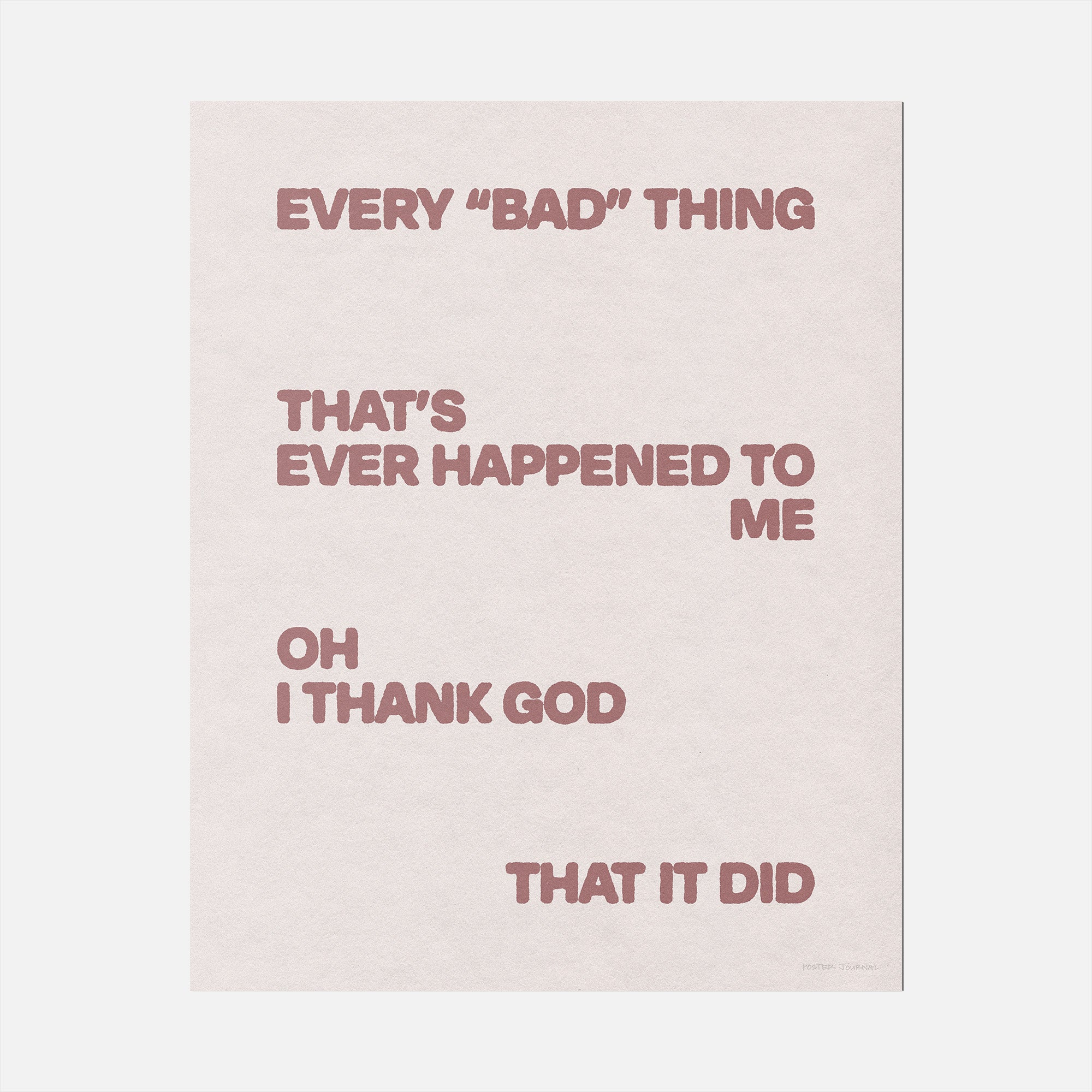 BAD PRINT