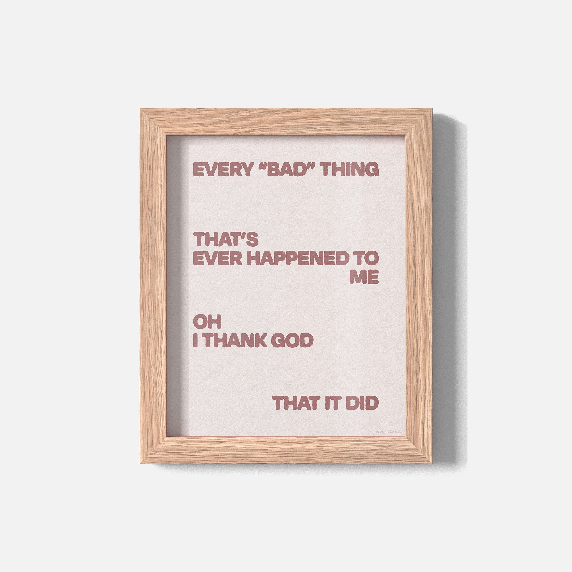 BAD PRINT