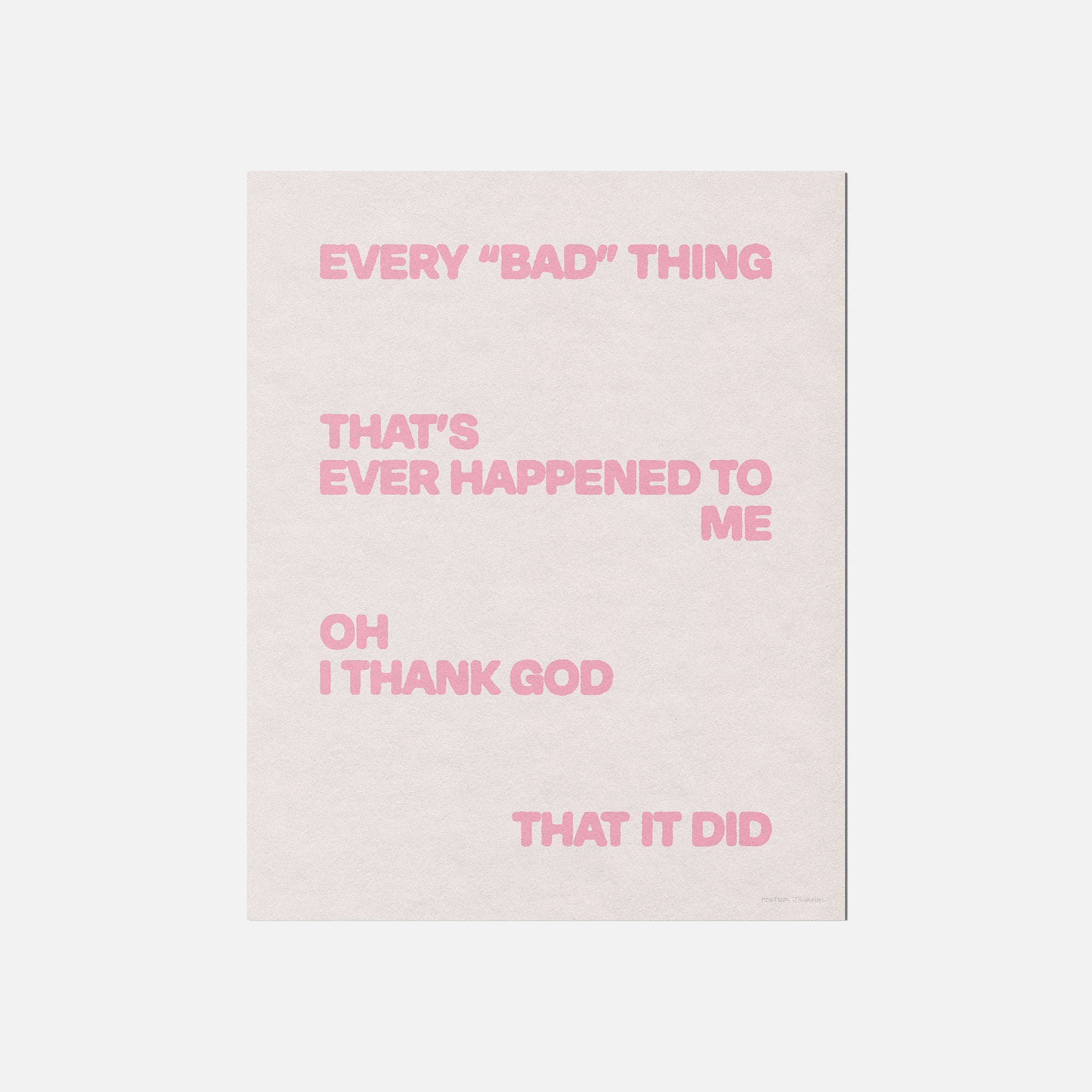 BAD PRINT