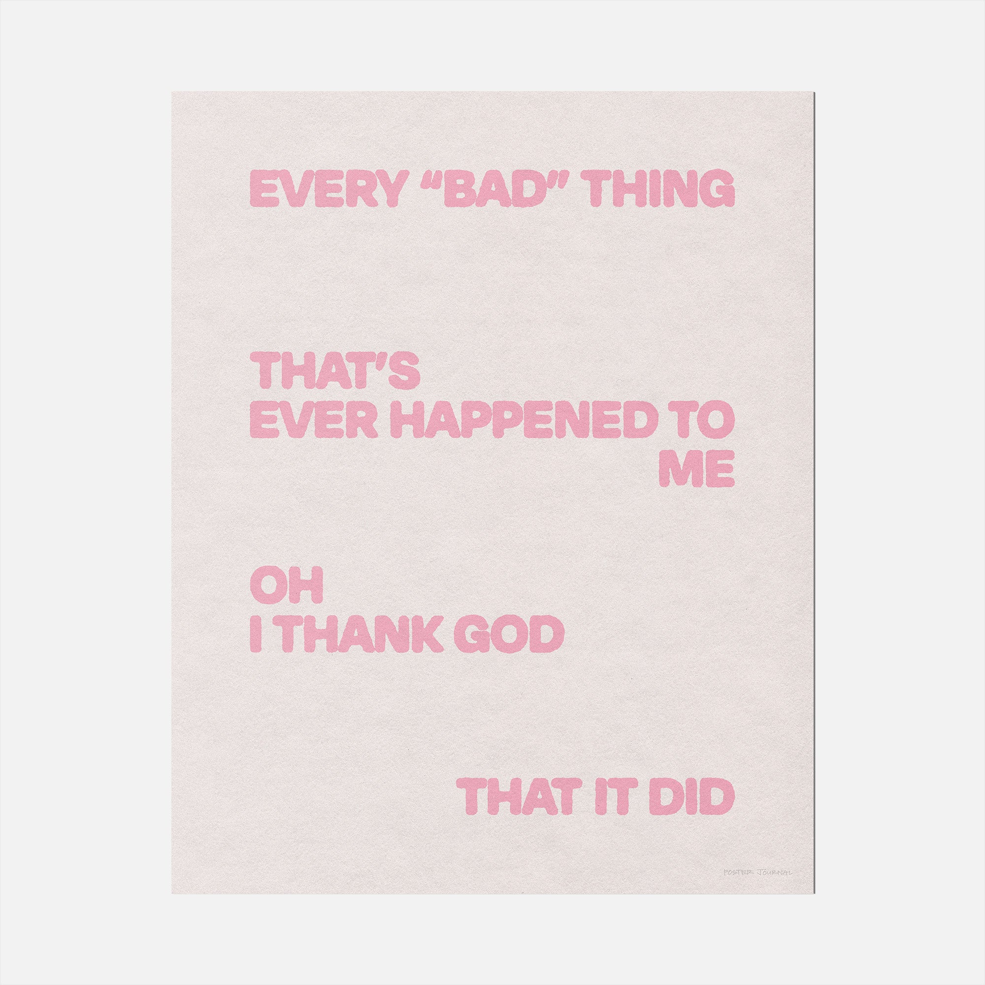 BAD PRINT