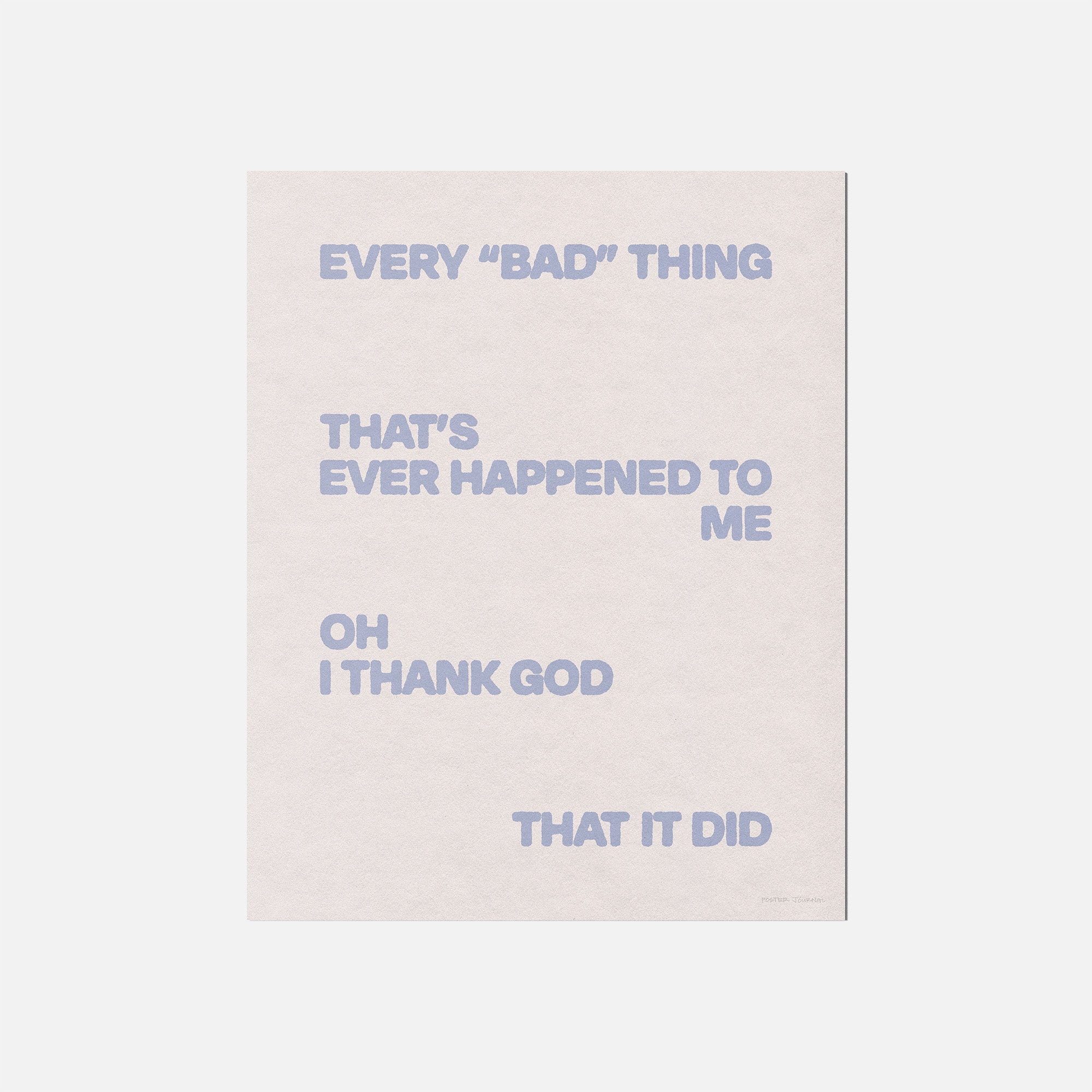 BAD PRINT