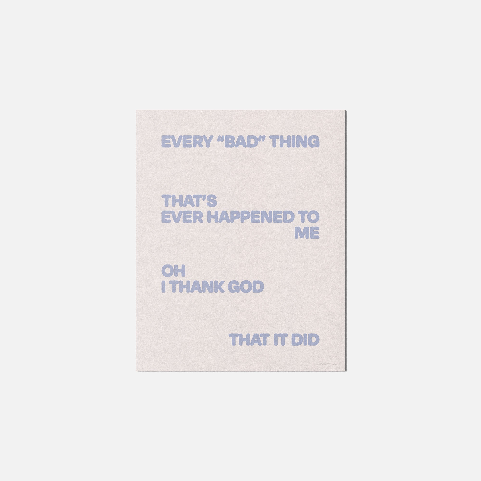BAD PRINT