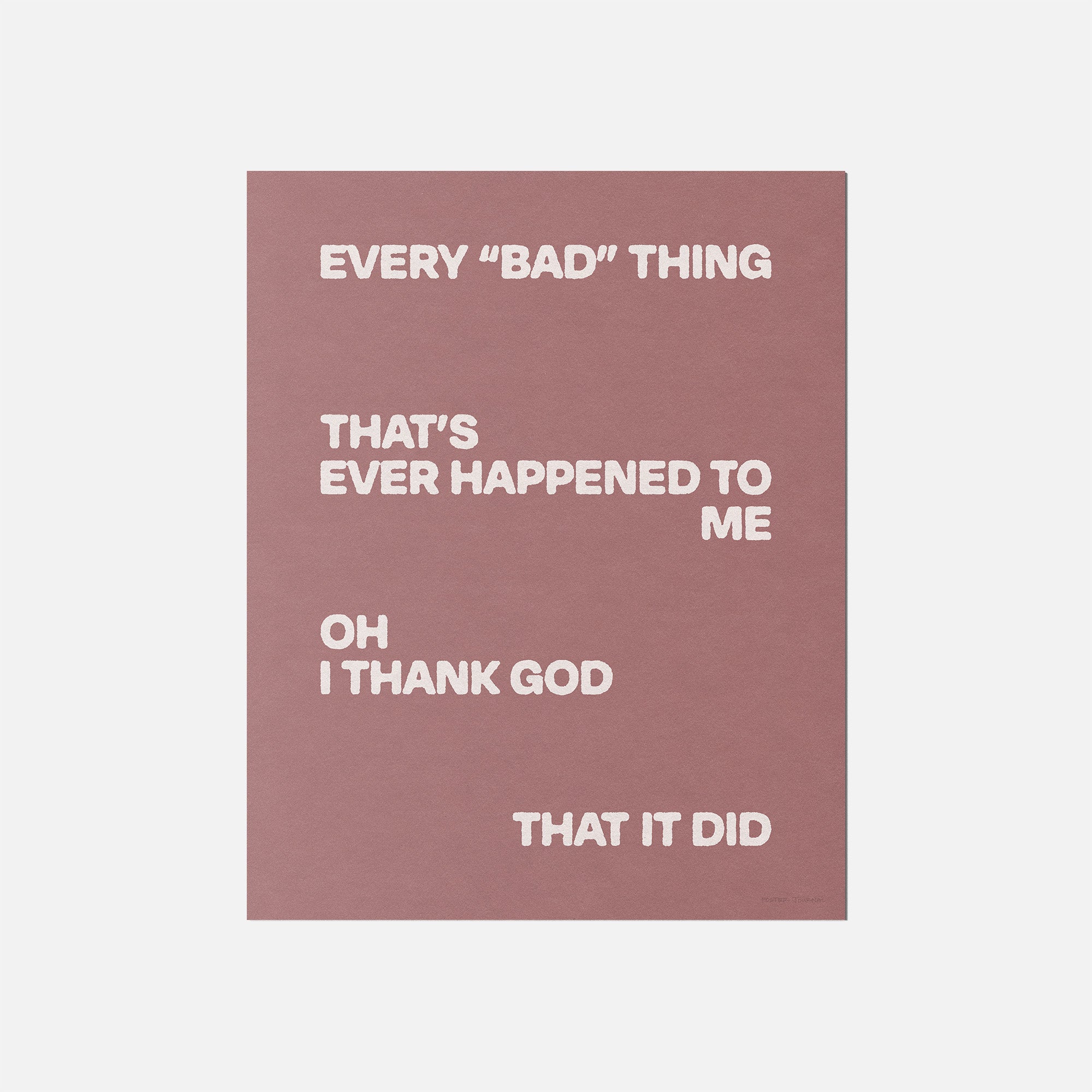 BAD PRINT