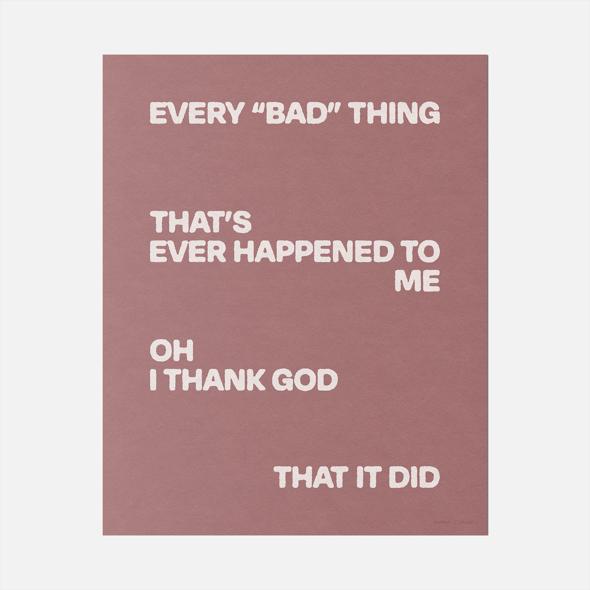BAD PRINT