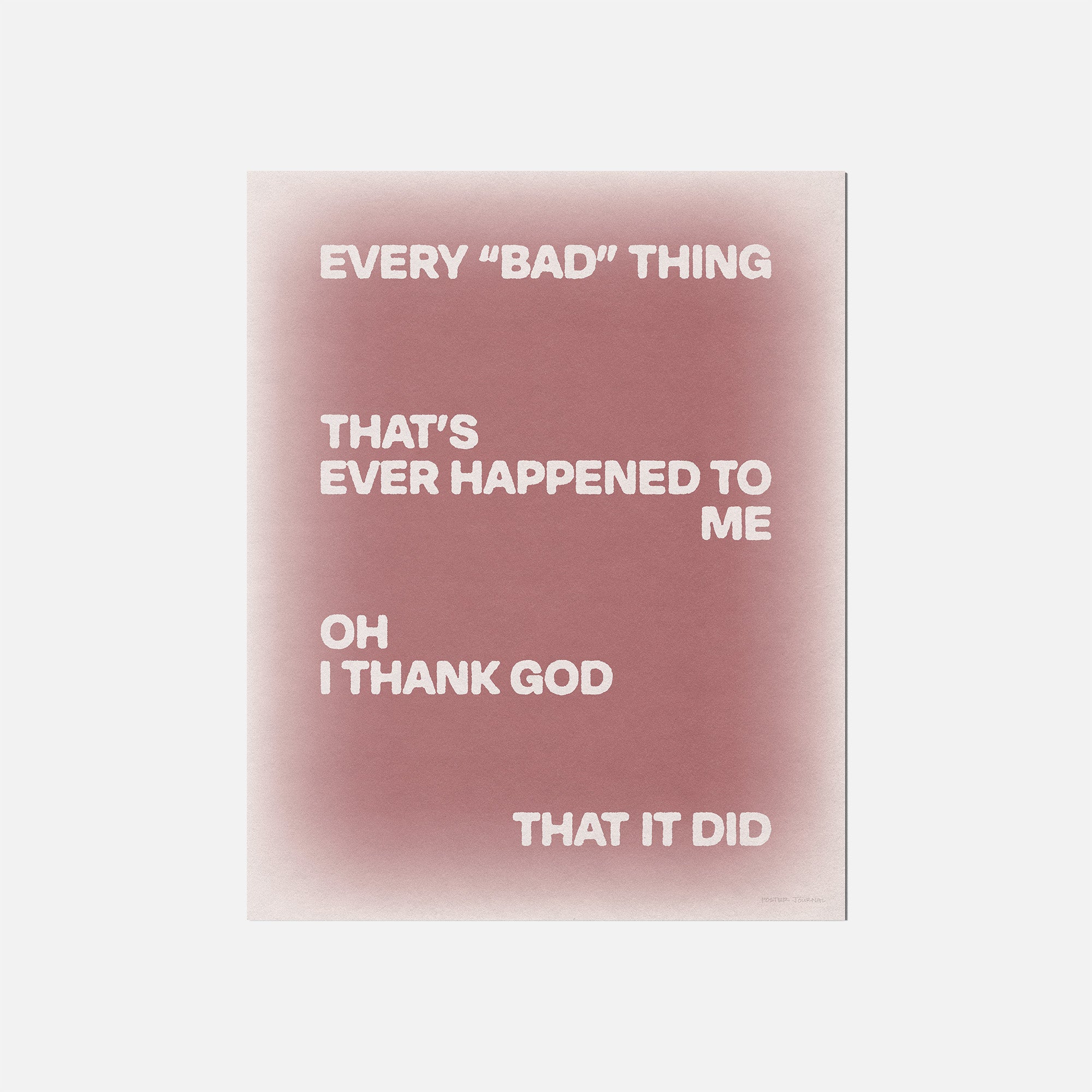 BAD PRINT
