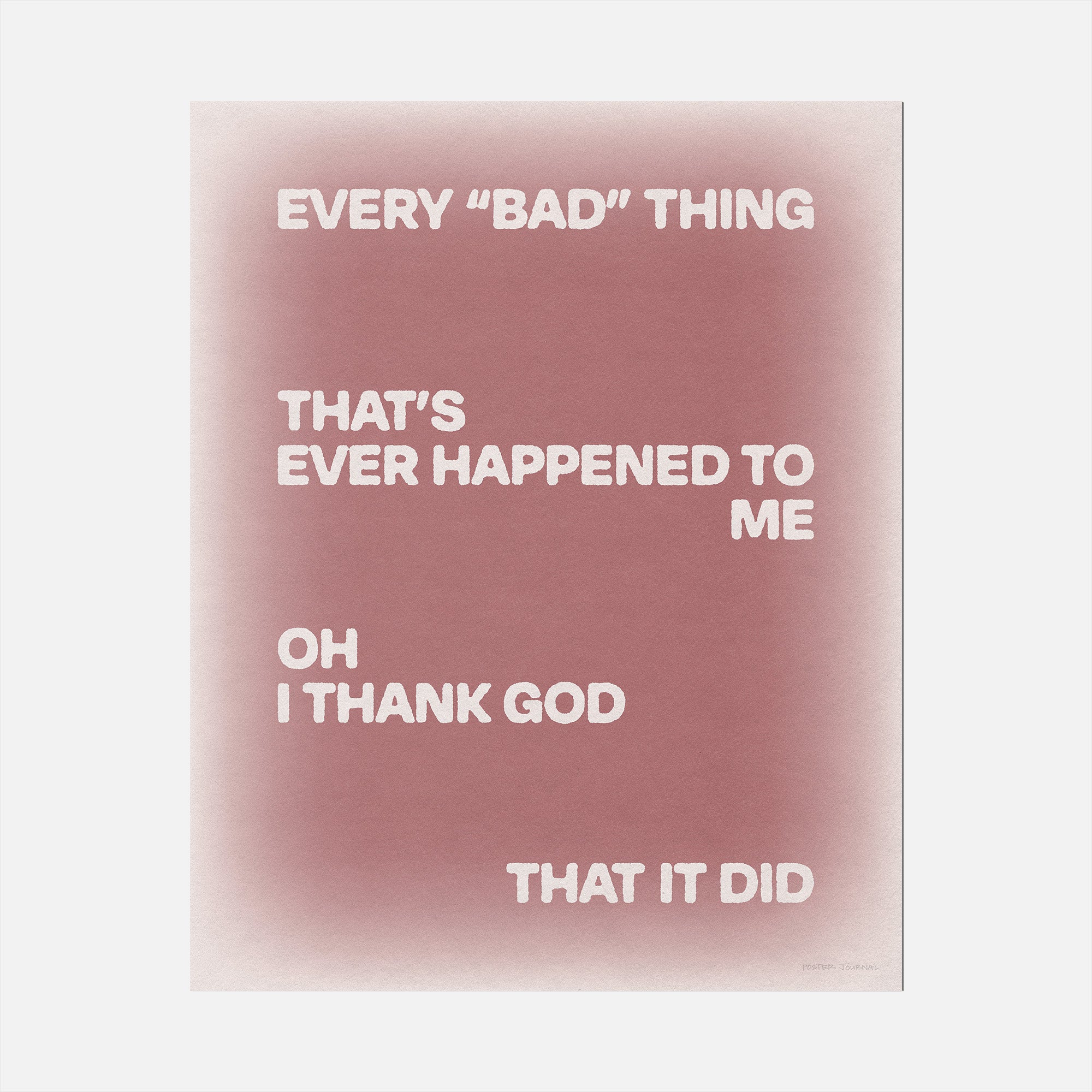 BAD PRINT