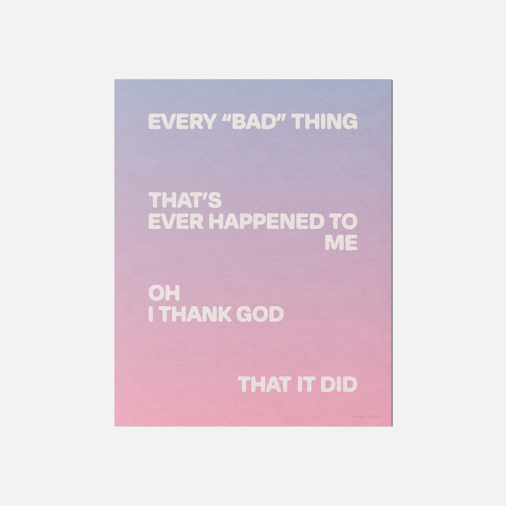 BAD PRINT