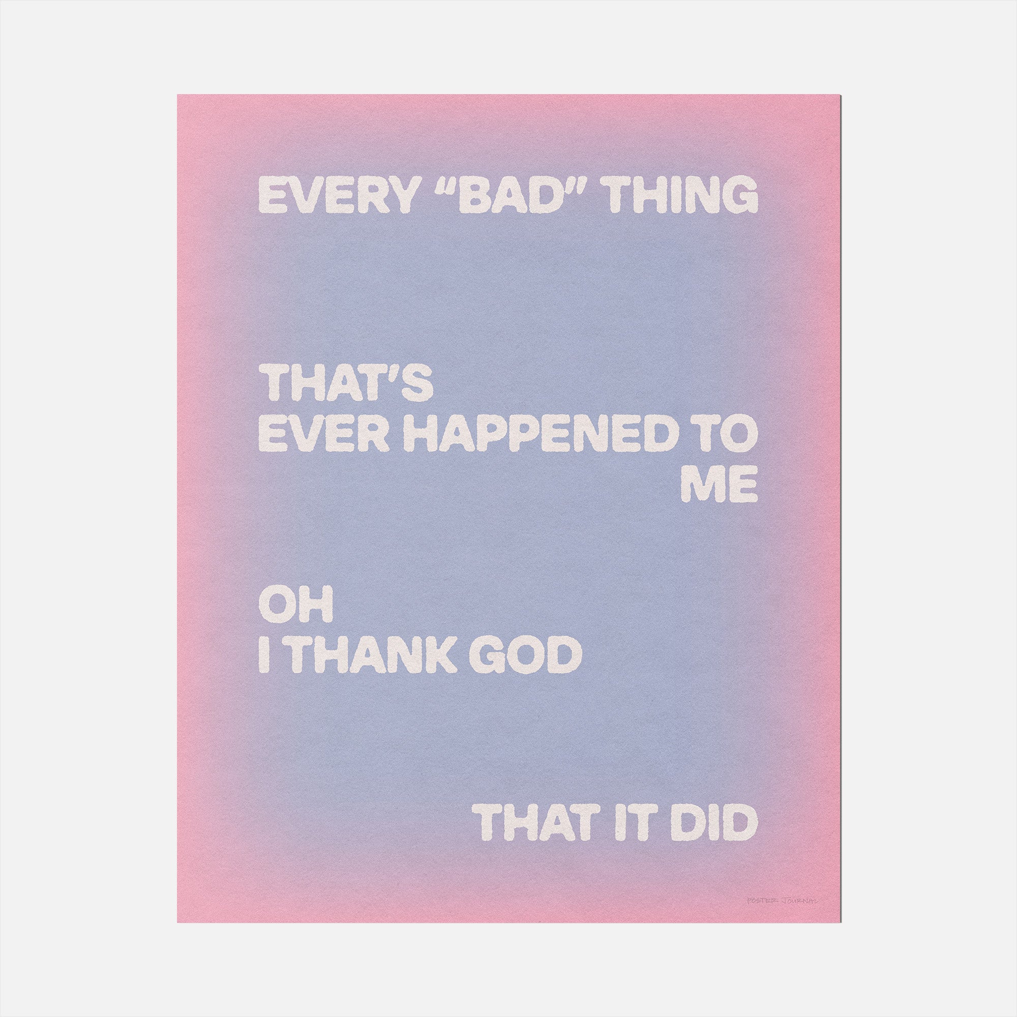 BAD PRINT
